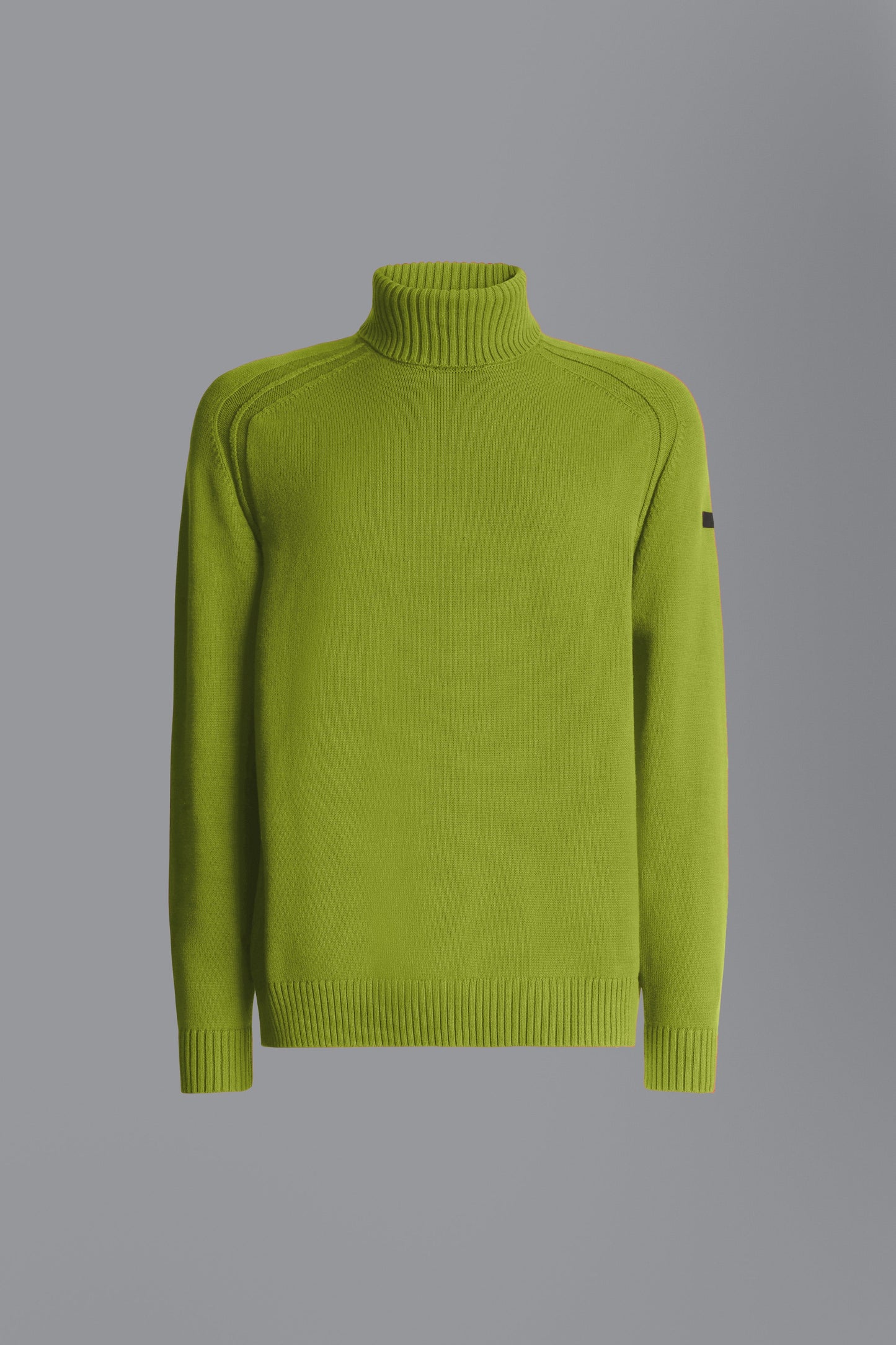 Knit Cotton Plain Turtleneck
