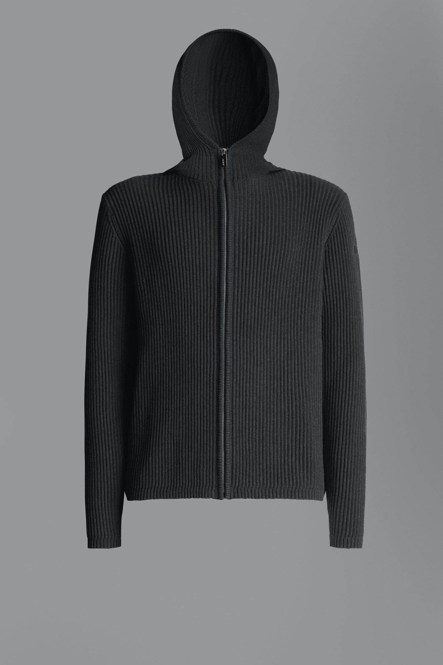 Knit Cotton 7 Hood Zip