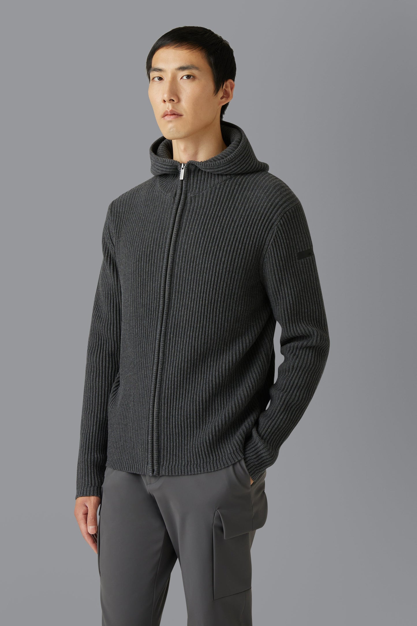 Knit Cotton 7 Hood Zip GROUPED