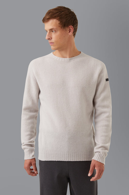 Knit Wool  Plain Uncut Round