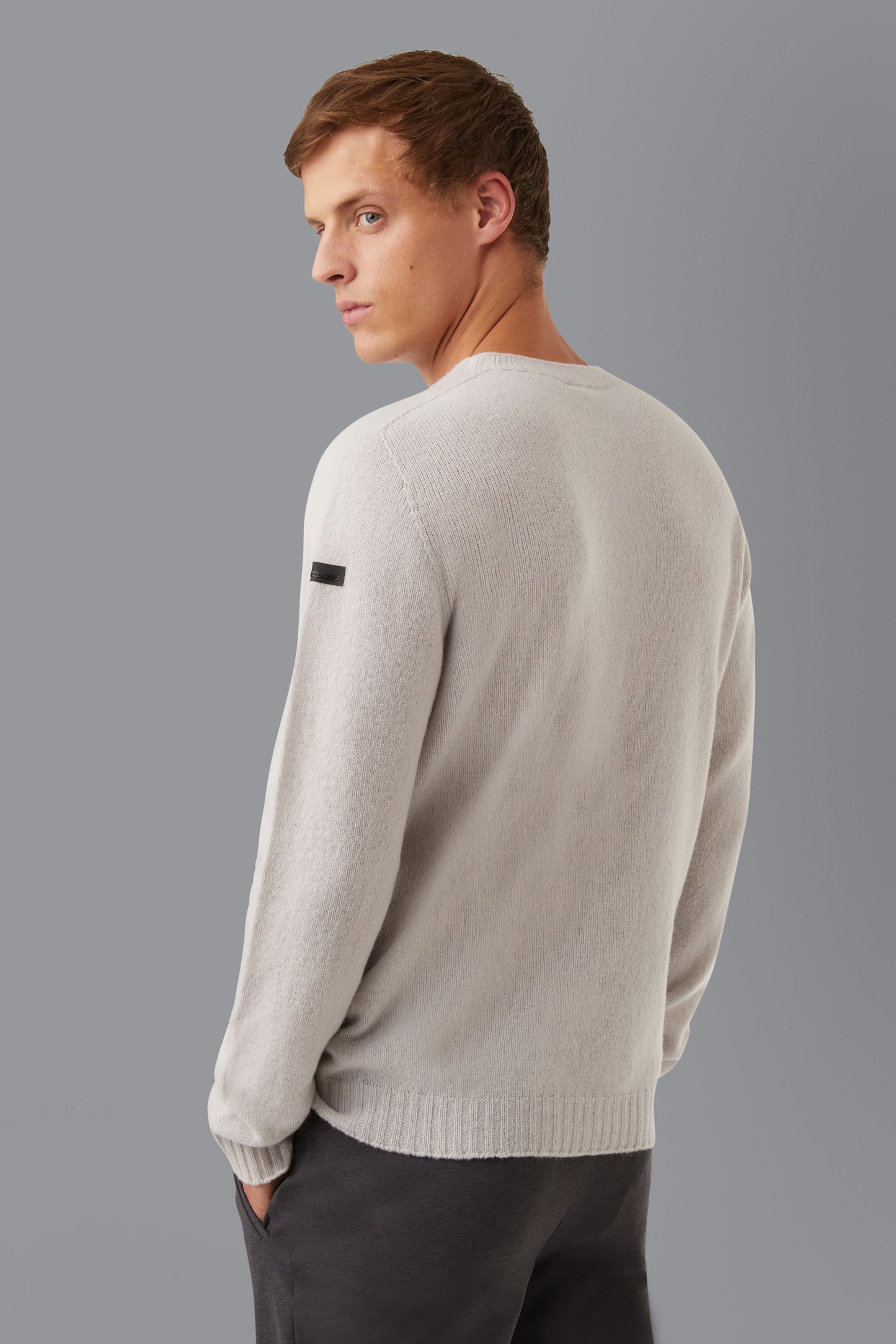 Knit Wool  Plain Uncut Round