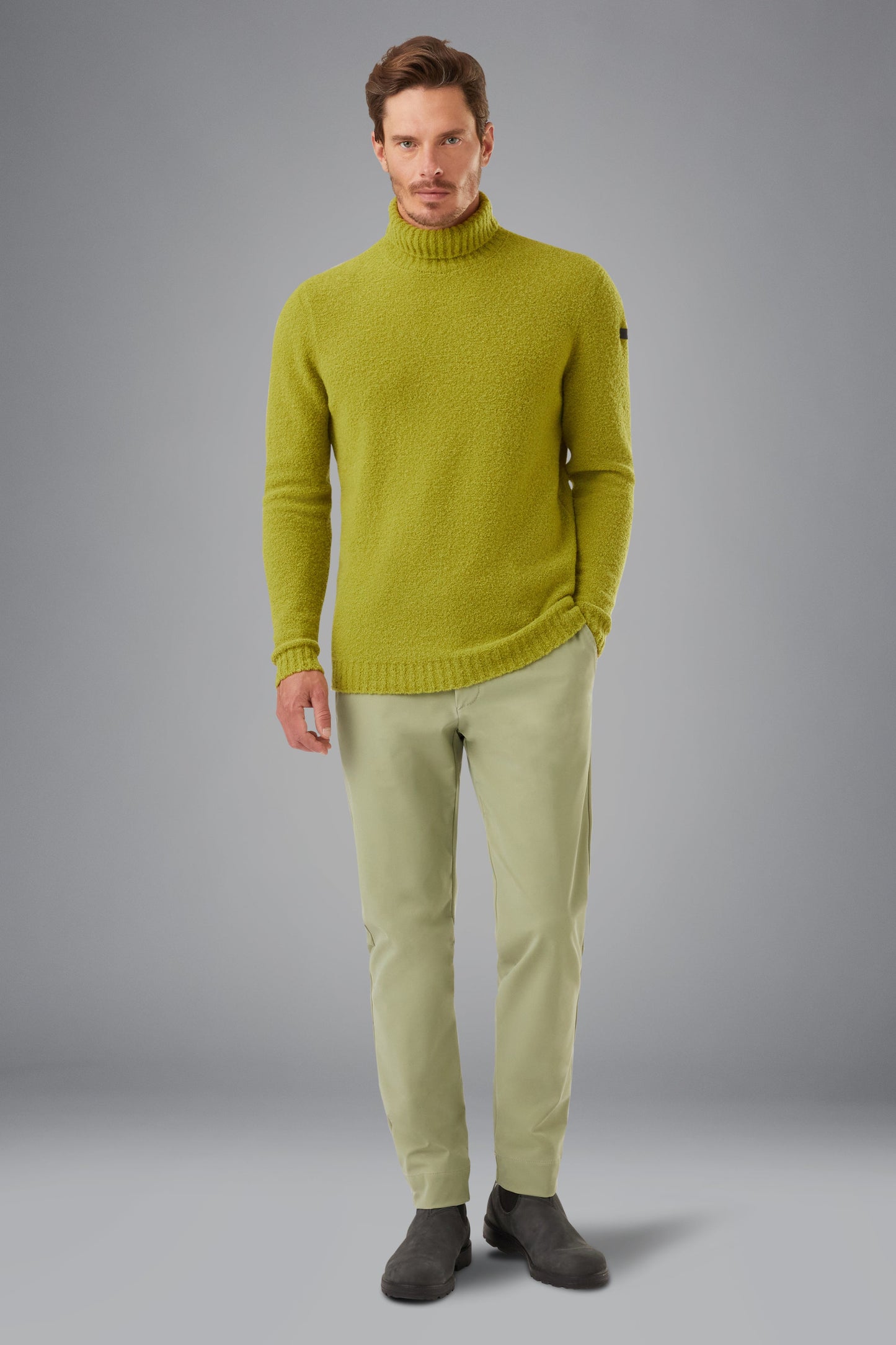 Knit Bouclè Turtleneck