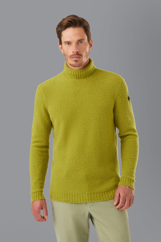 Knit Bouclè Turtleneck