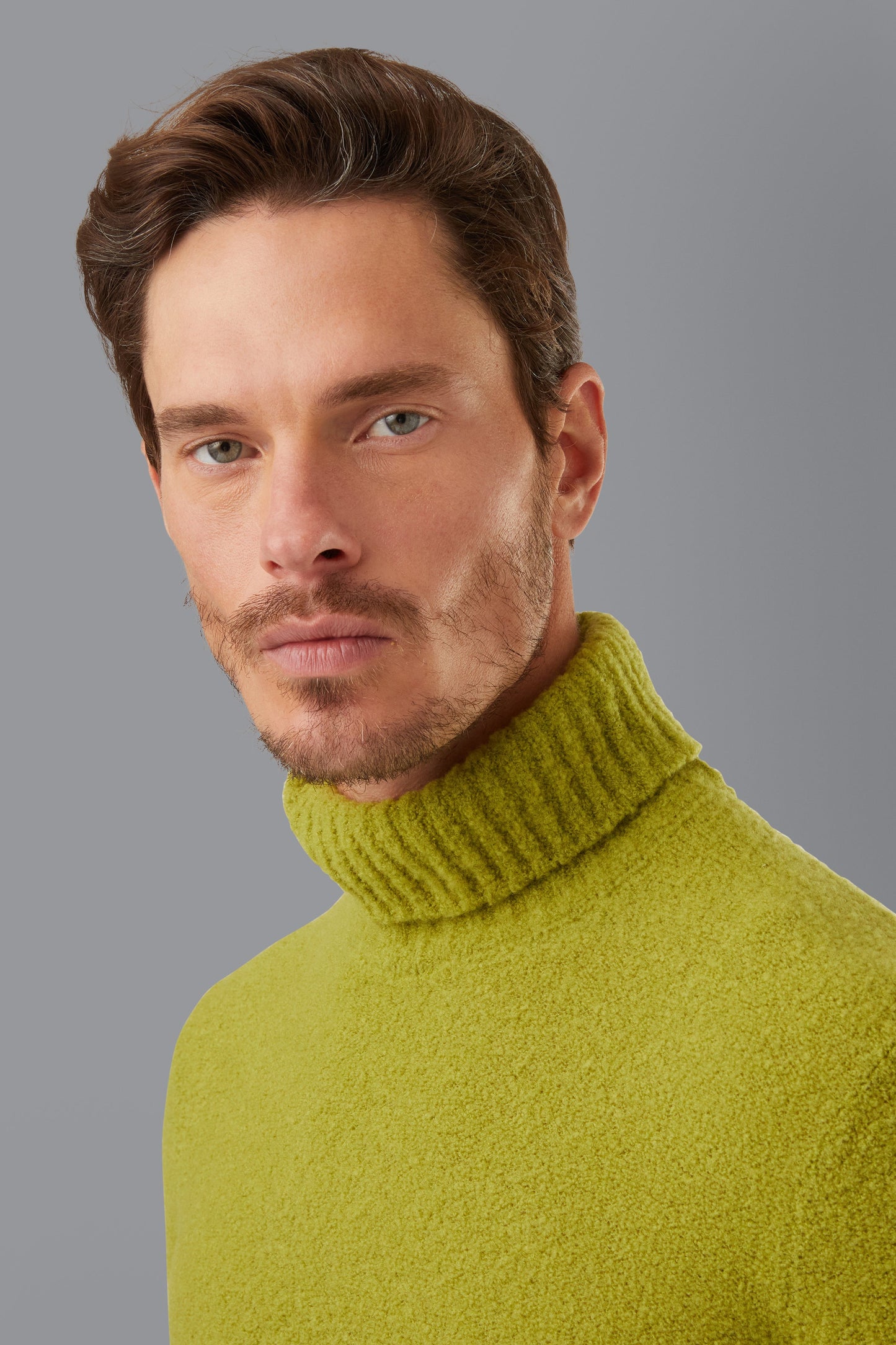 Knit Bouclè Turtleneck