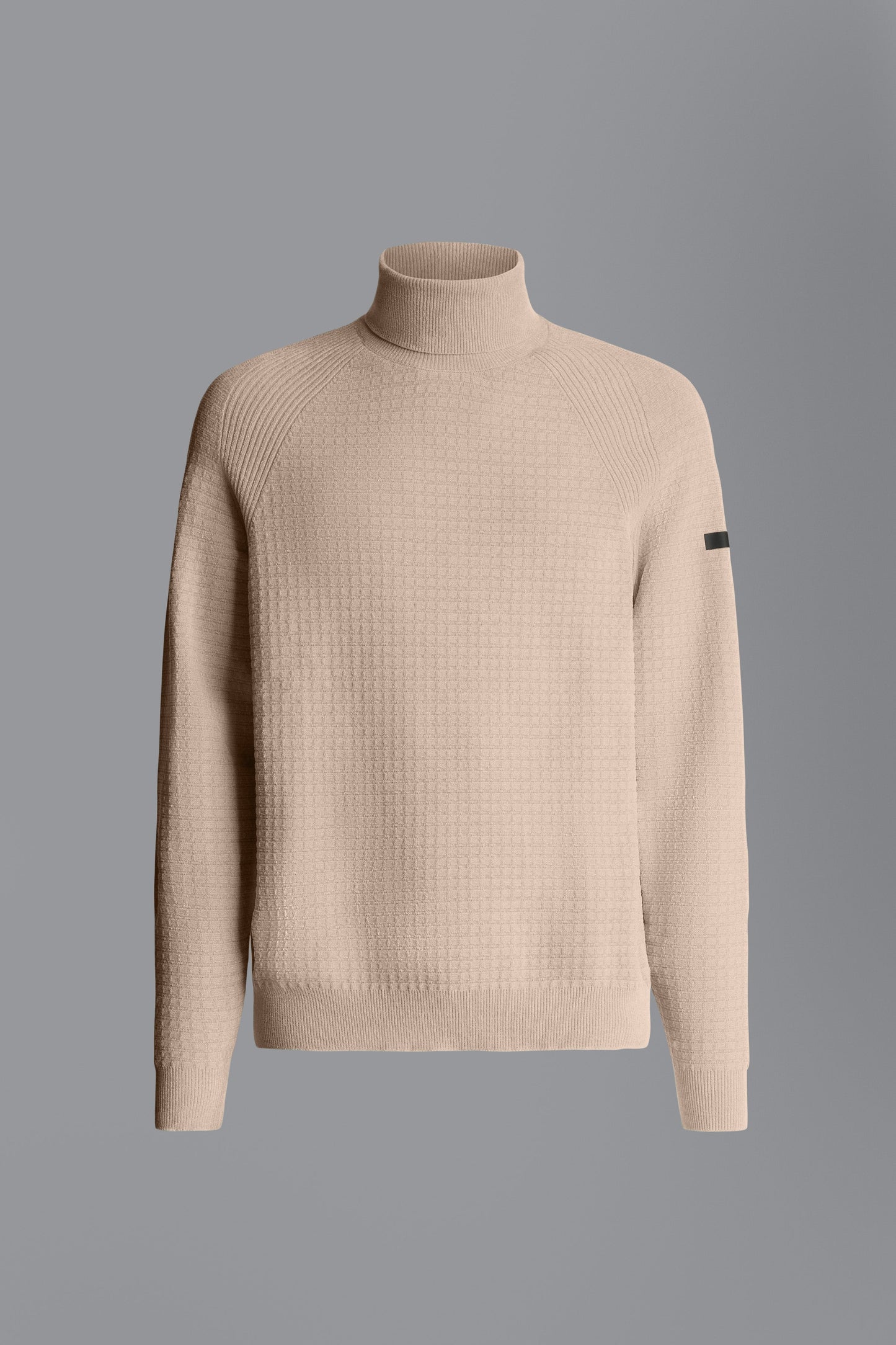 Knit Velvet Square Turtleneck