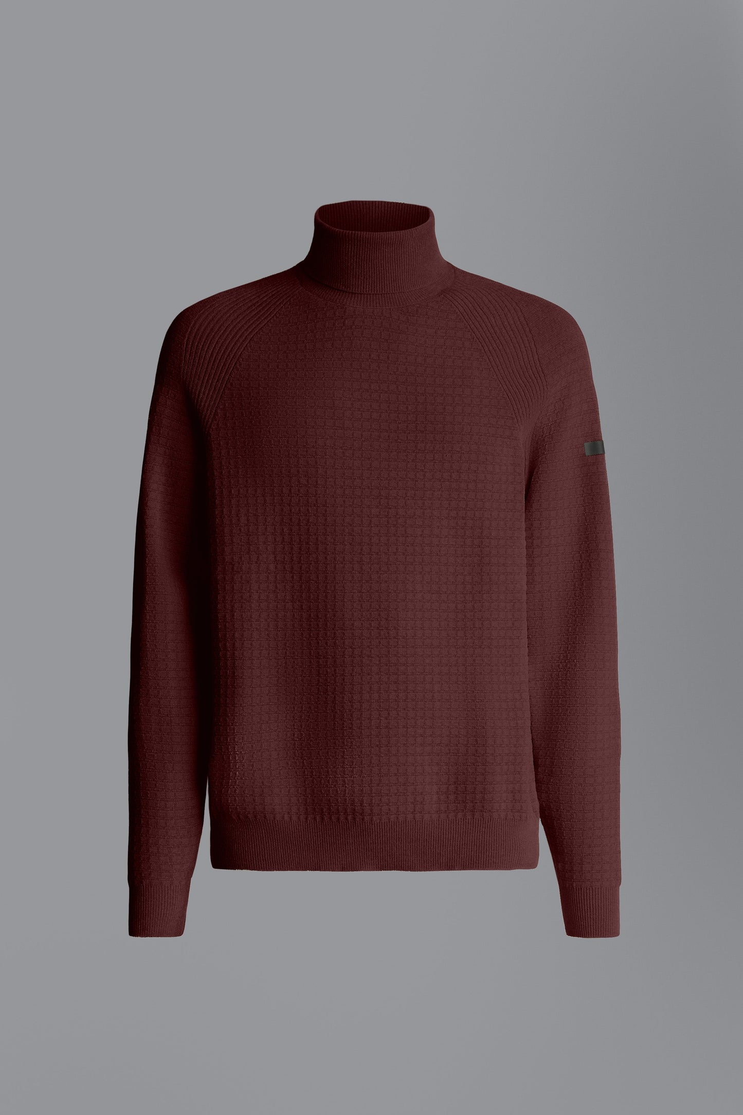 Knit Velvet Square Turtleneck