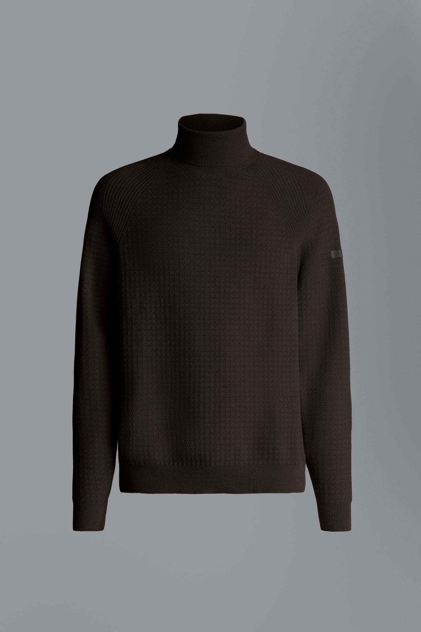 Knit Velvet Square Turtleneck