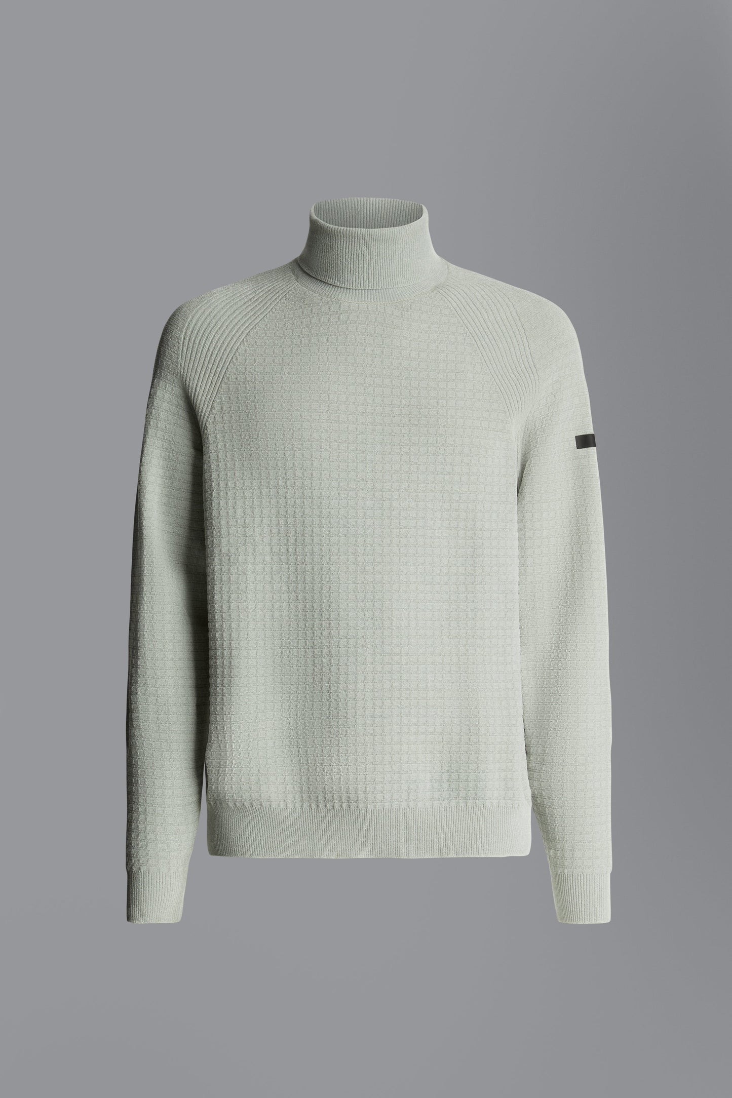 Knit Velvet Square Turtleneck