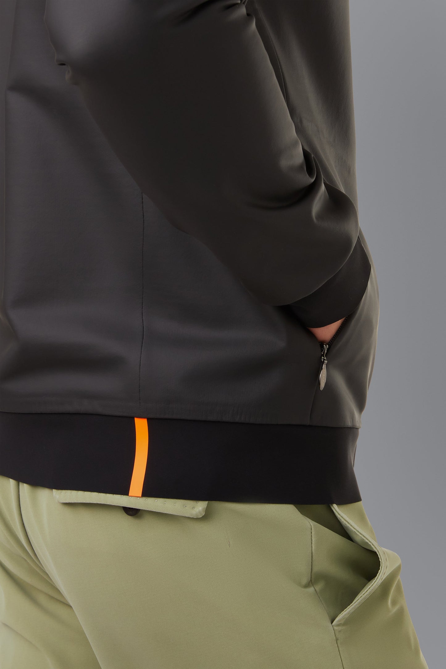 Fleece Rubber Zip