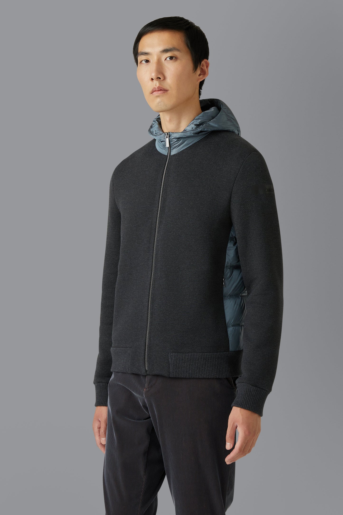 Fleece Harrd Hood Zip