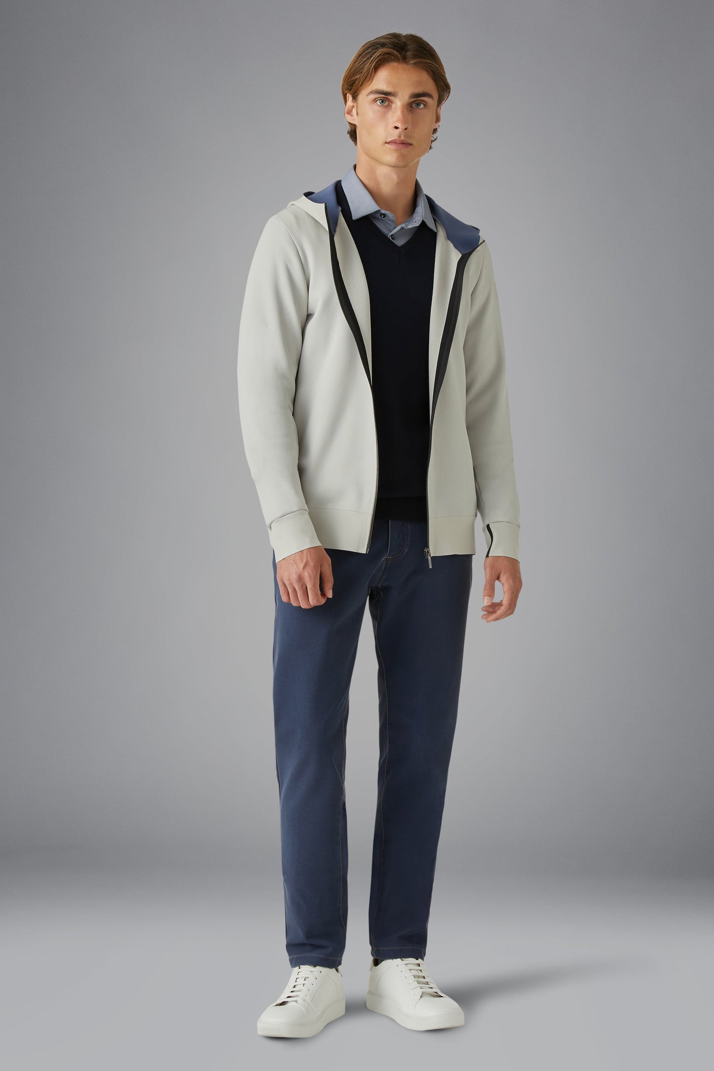 Fleece Bisbasic Hood Zip