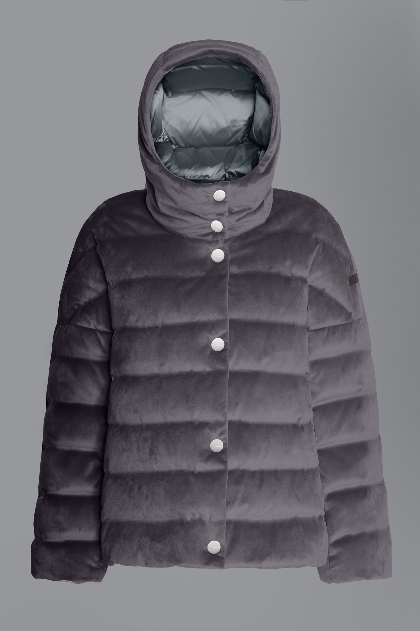 Jkt Velvet Tubic Hood Lady