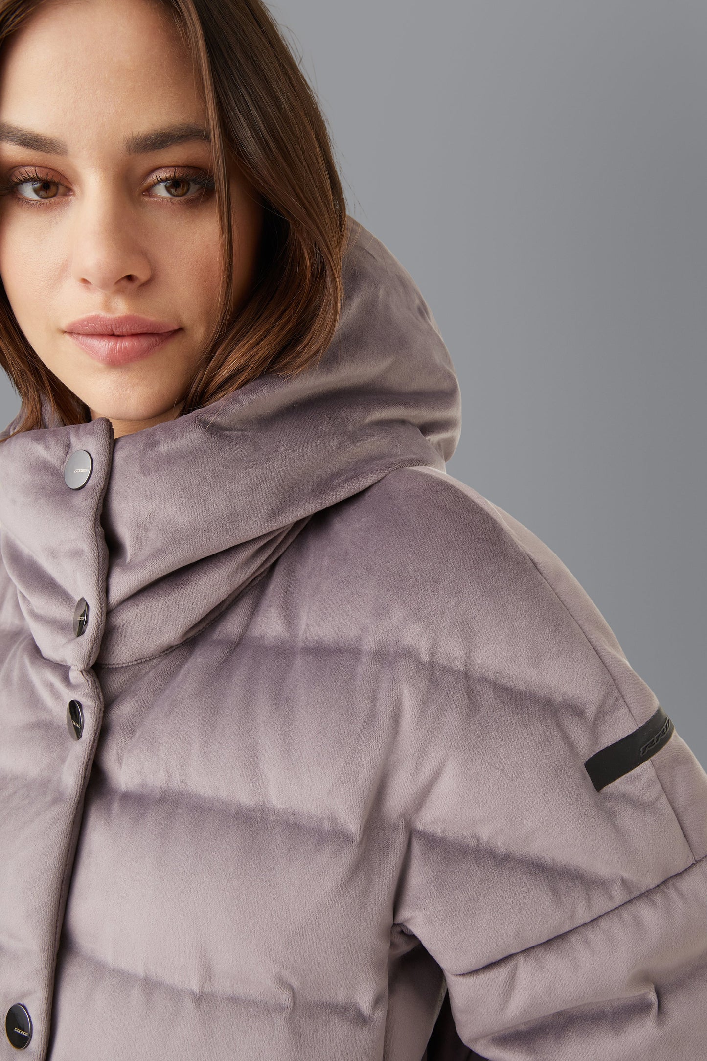 Jkt Velvet Tubic Hood Lady