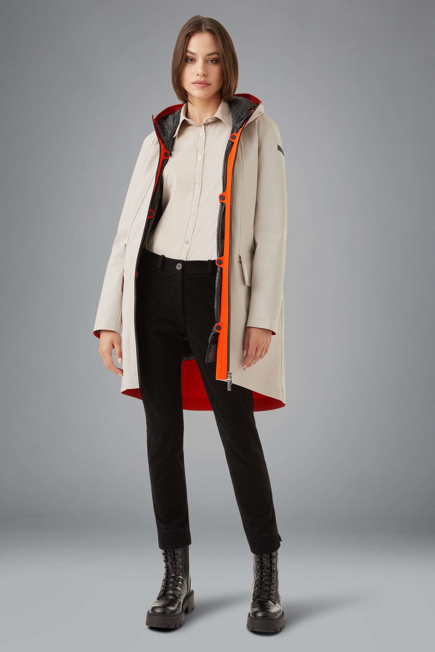 Jkt Winter Color Coat Lady