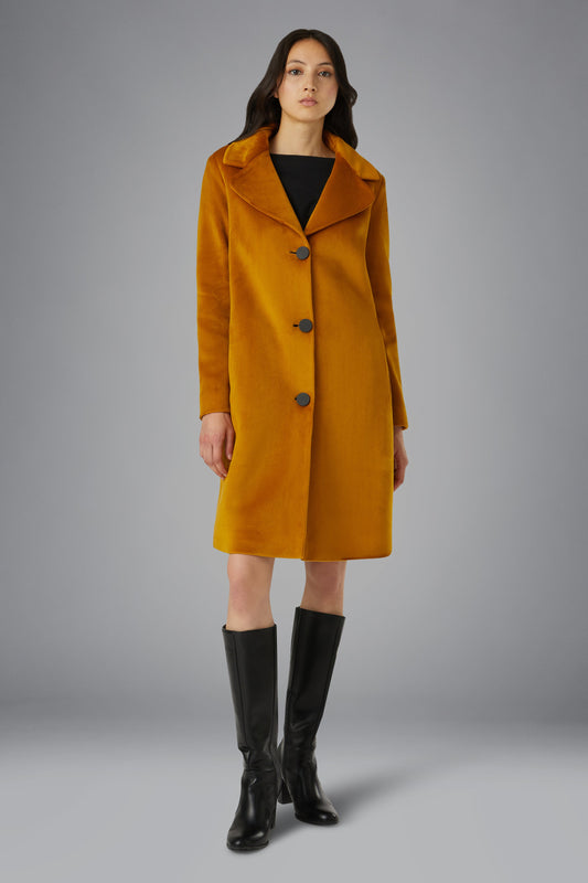 Jkt Velvet Neo Coat Over Lady