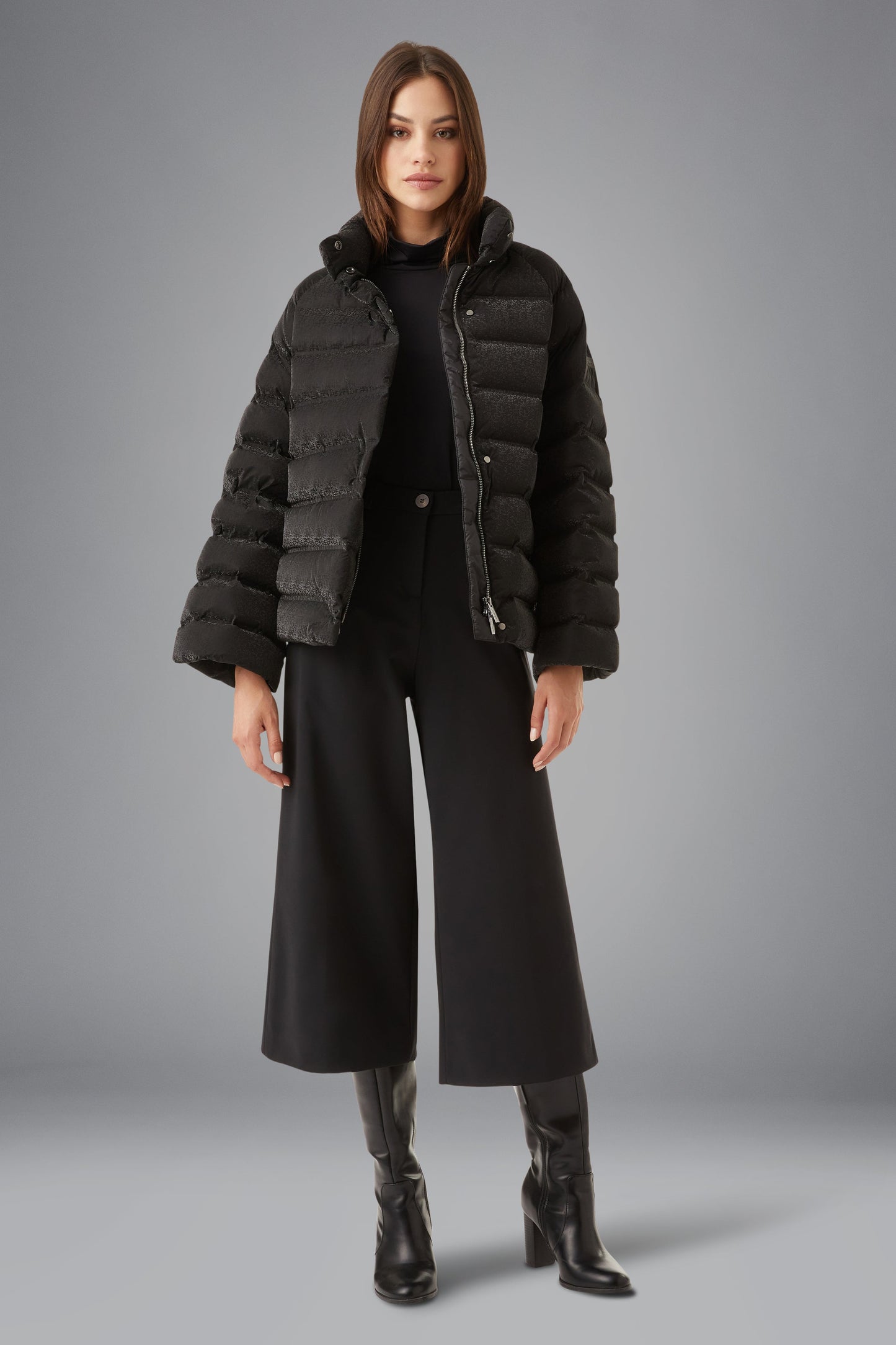 Jkt Winter Black Shine Tubic K Lady