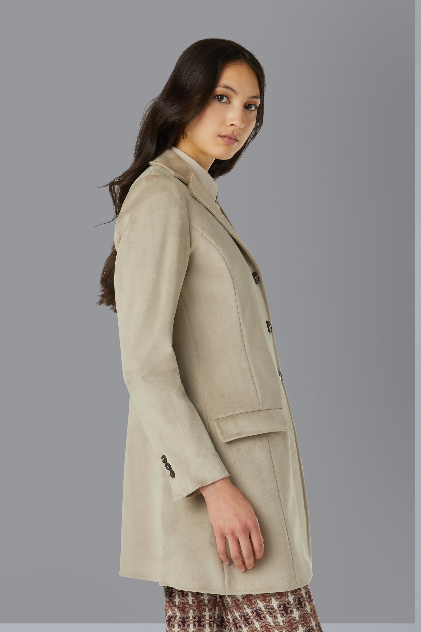 Blazer Velvet Long Lady
