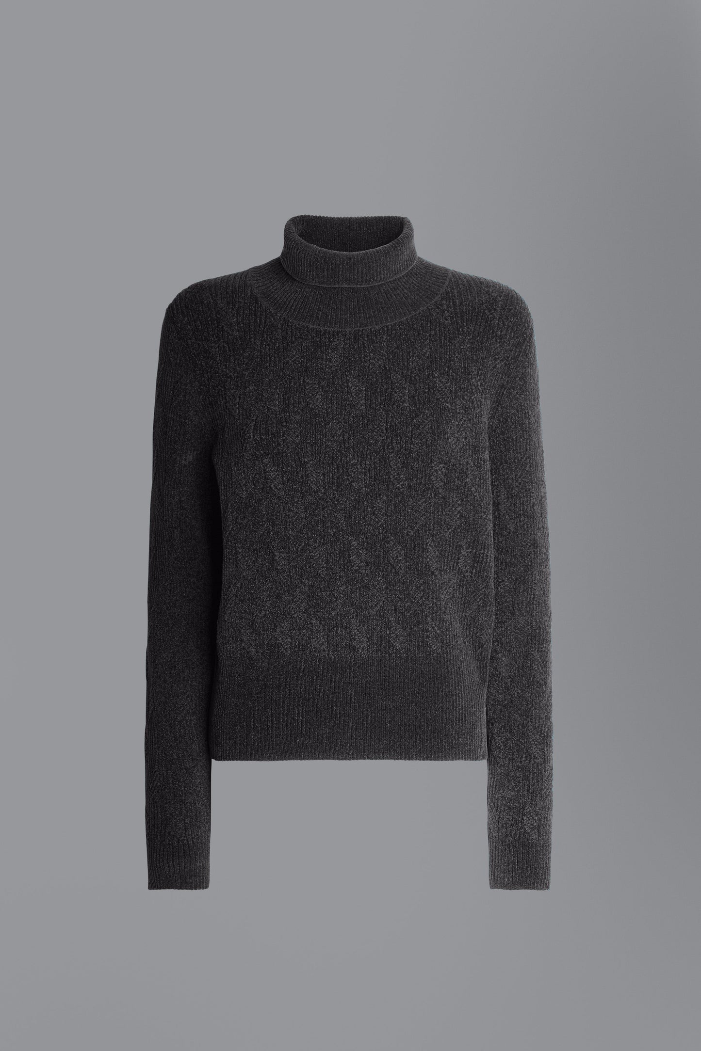Knit Velvet Turtleneck Lady