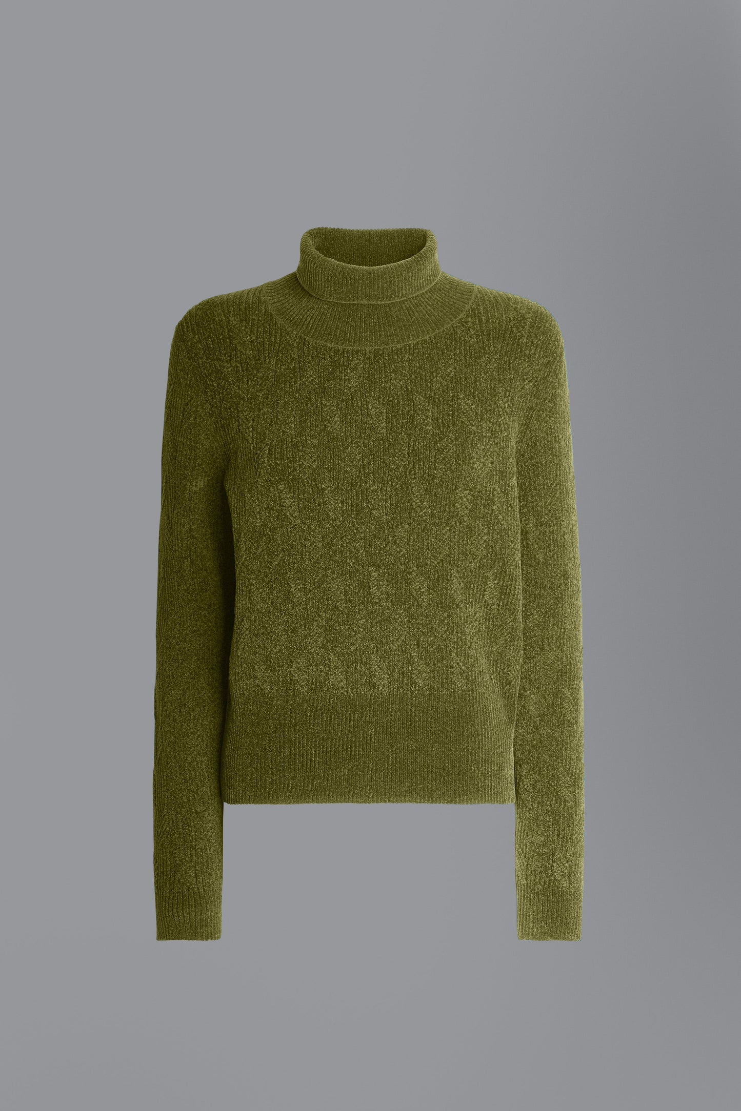 Knit Velvet Turtleneck Lady