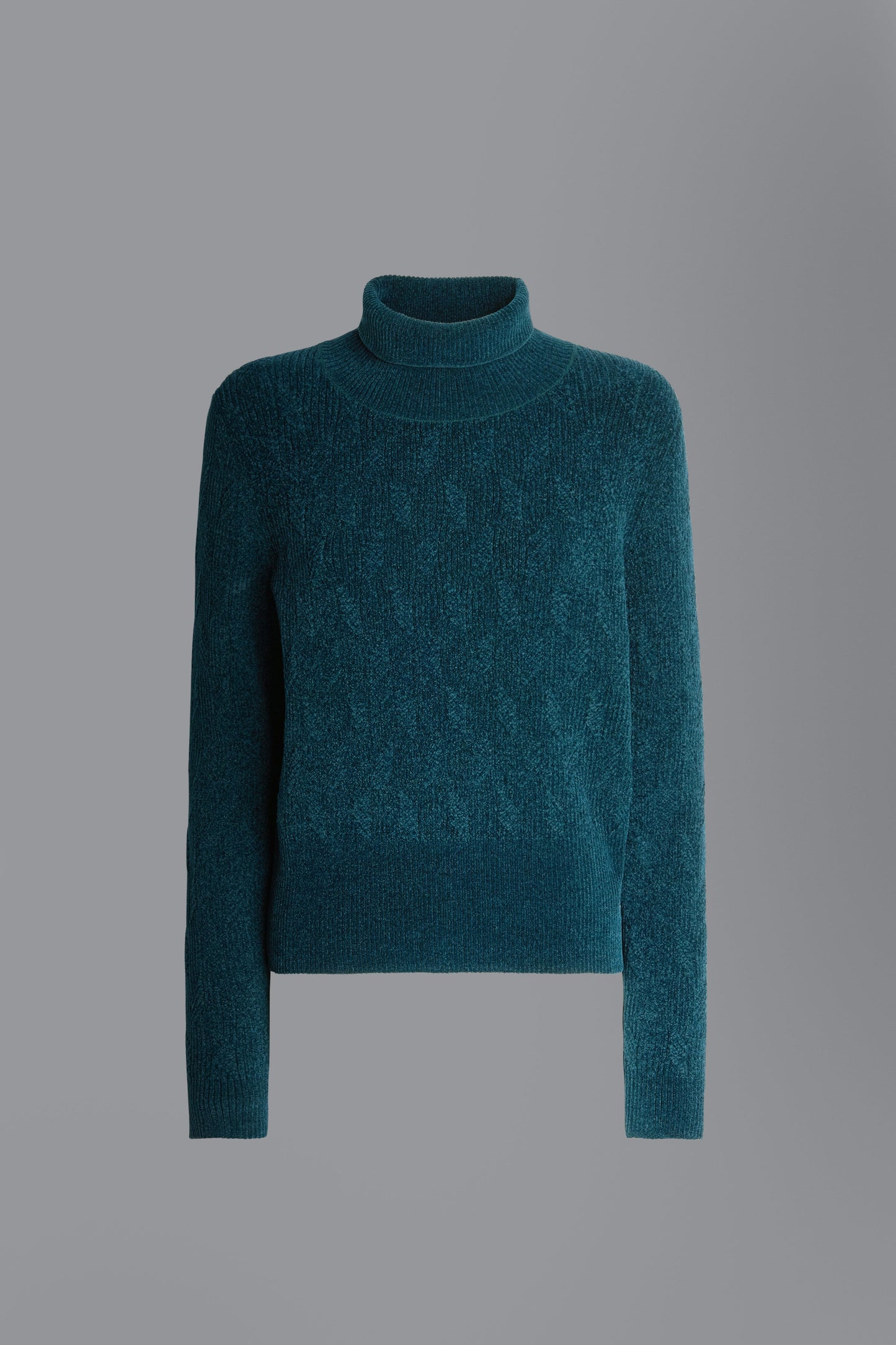 Knit Velvet Turtleneck Lady