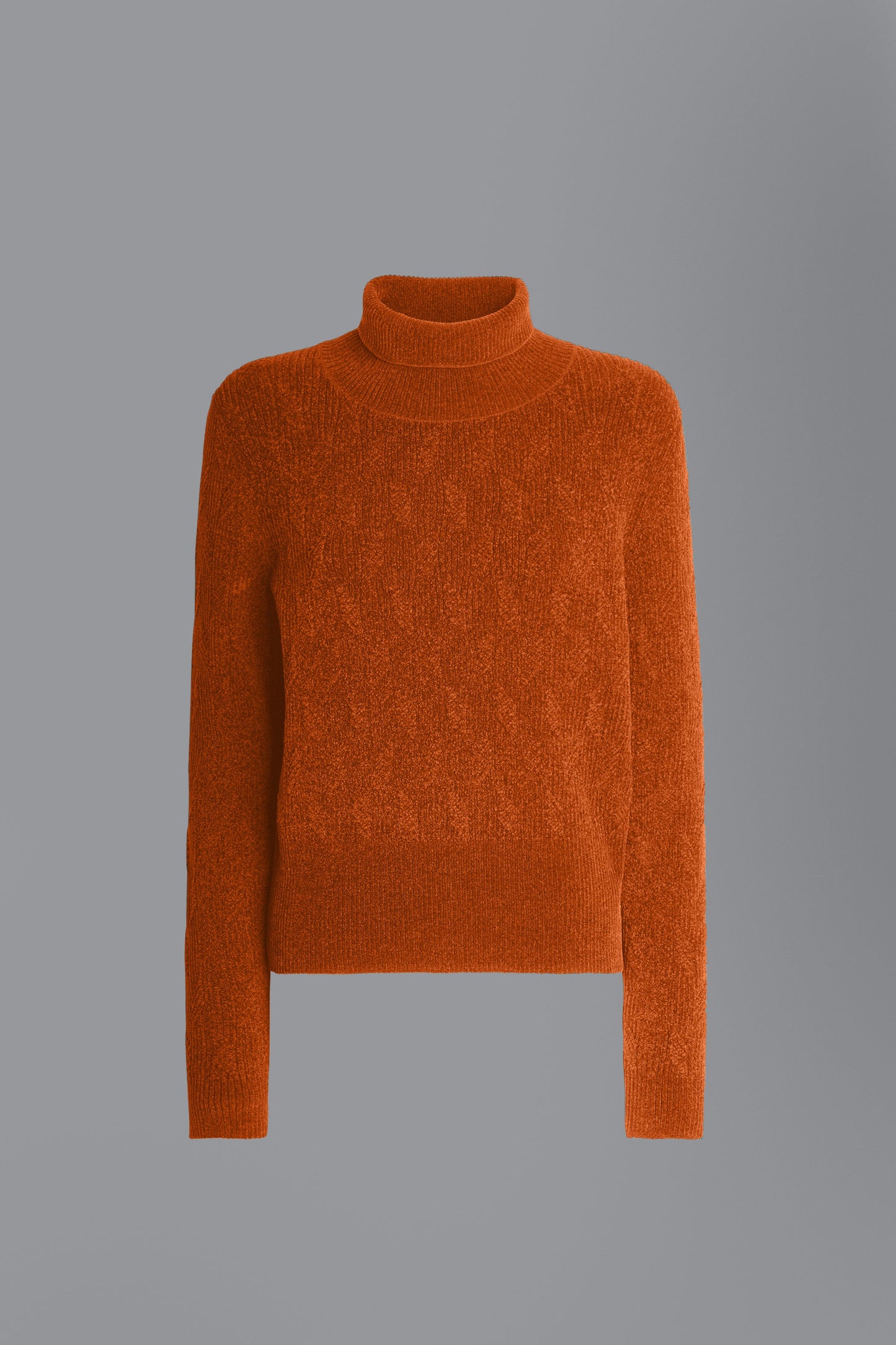 Knit Velvet Turtleneck Lady