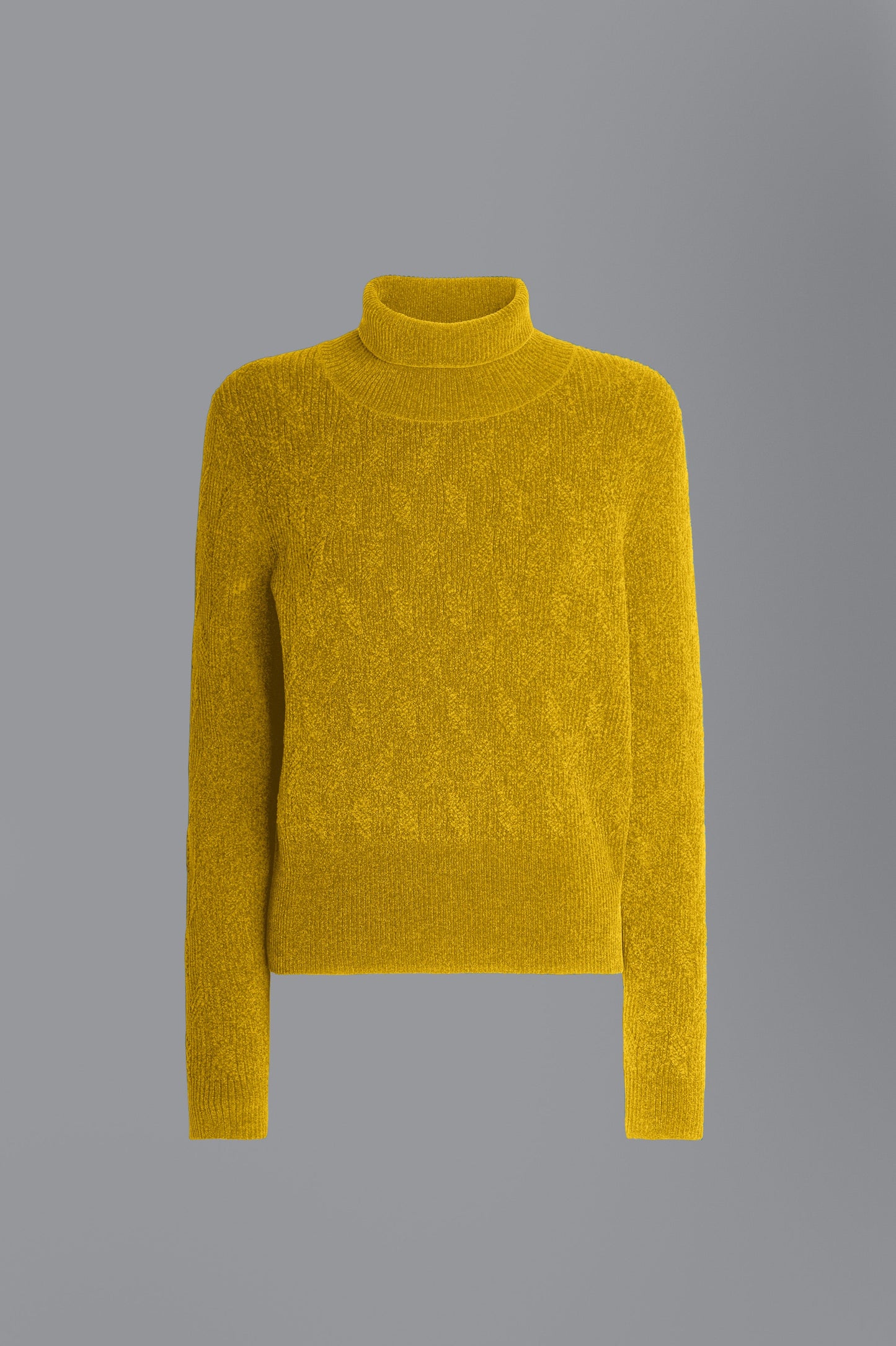 Knit Velvet Turtleneck Lady