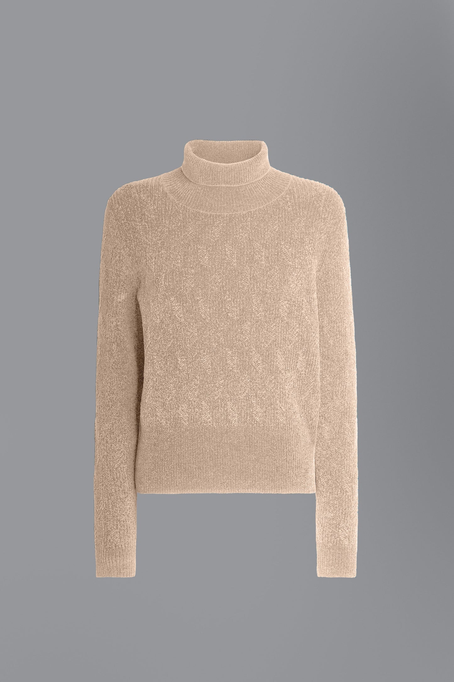 Knit Velvet Turtleneck Lady