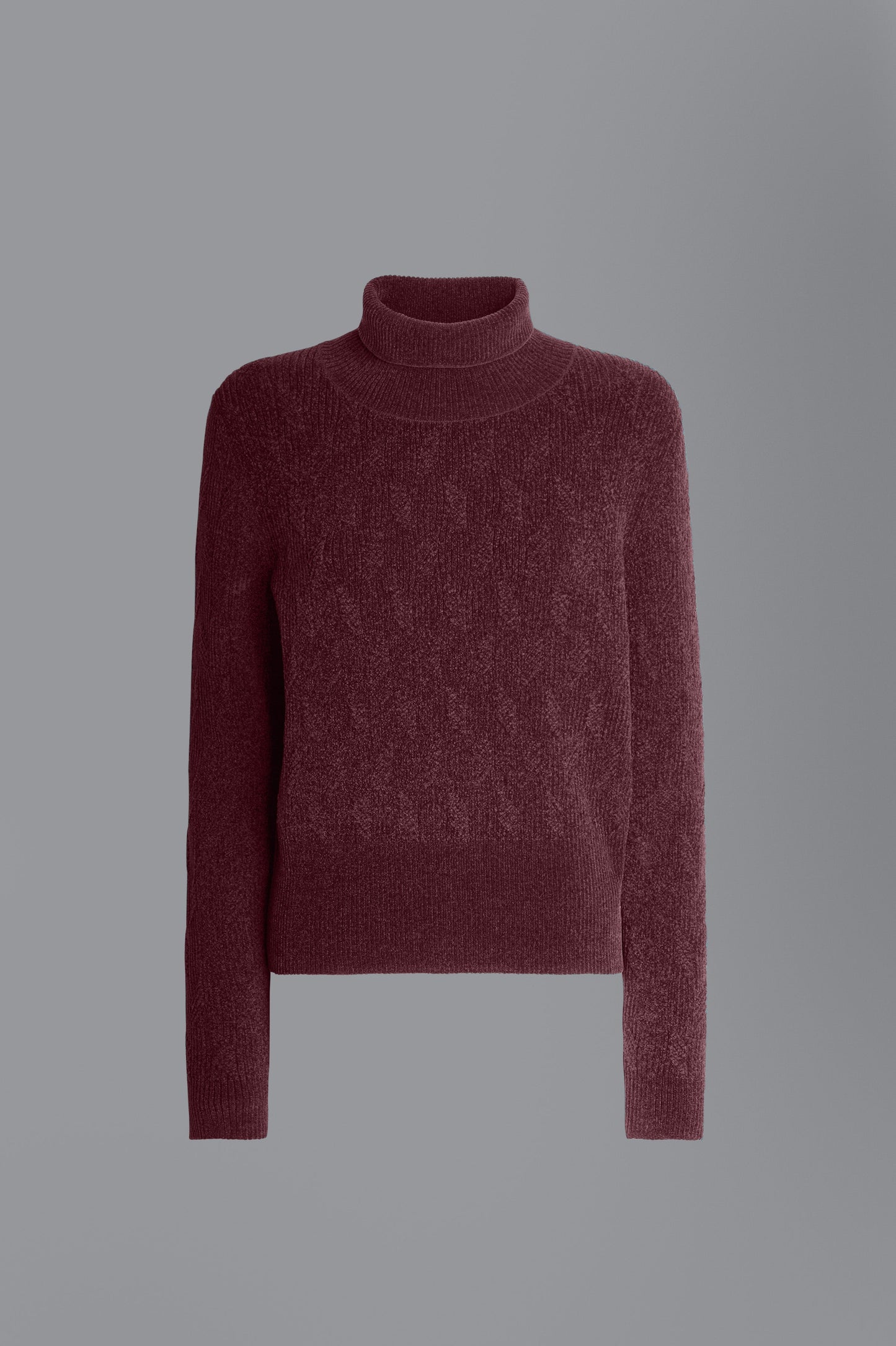 Knit Velvet Turtleneck Lady