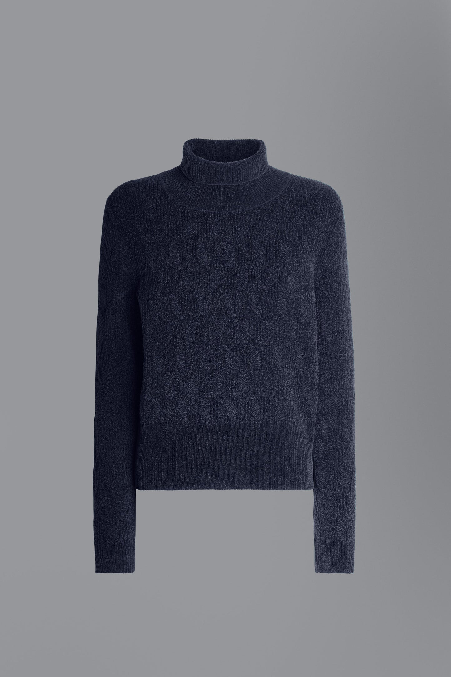 Knit Velvet Turtleneck Lady
