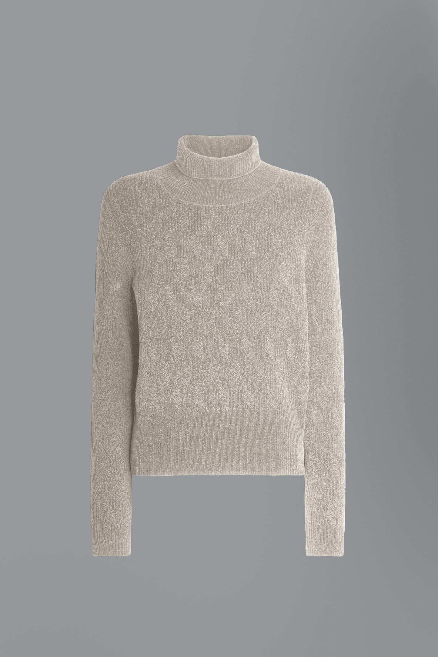 Knit Velvet Turtleneck Lady