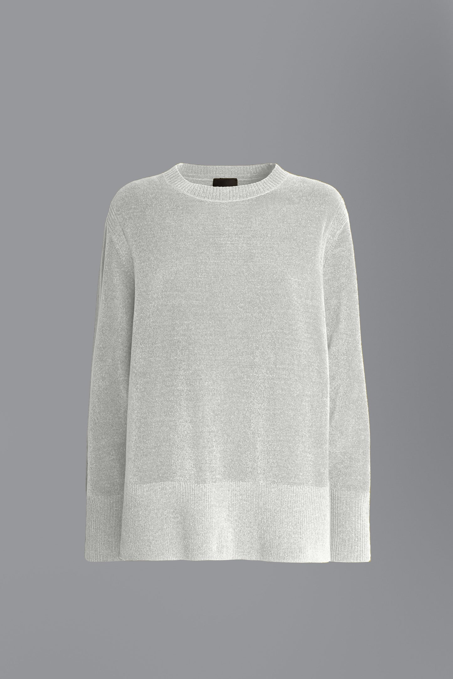 Knit Velvet Vent Round Lady