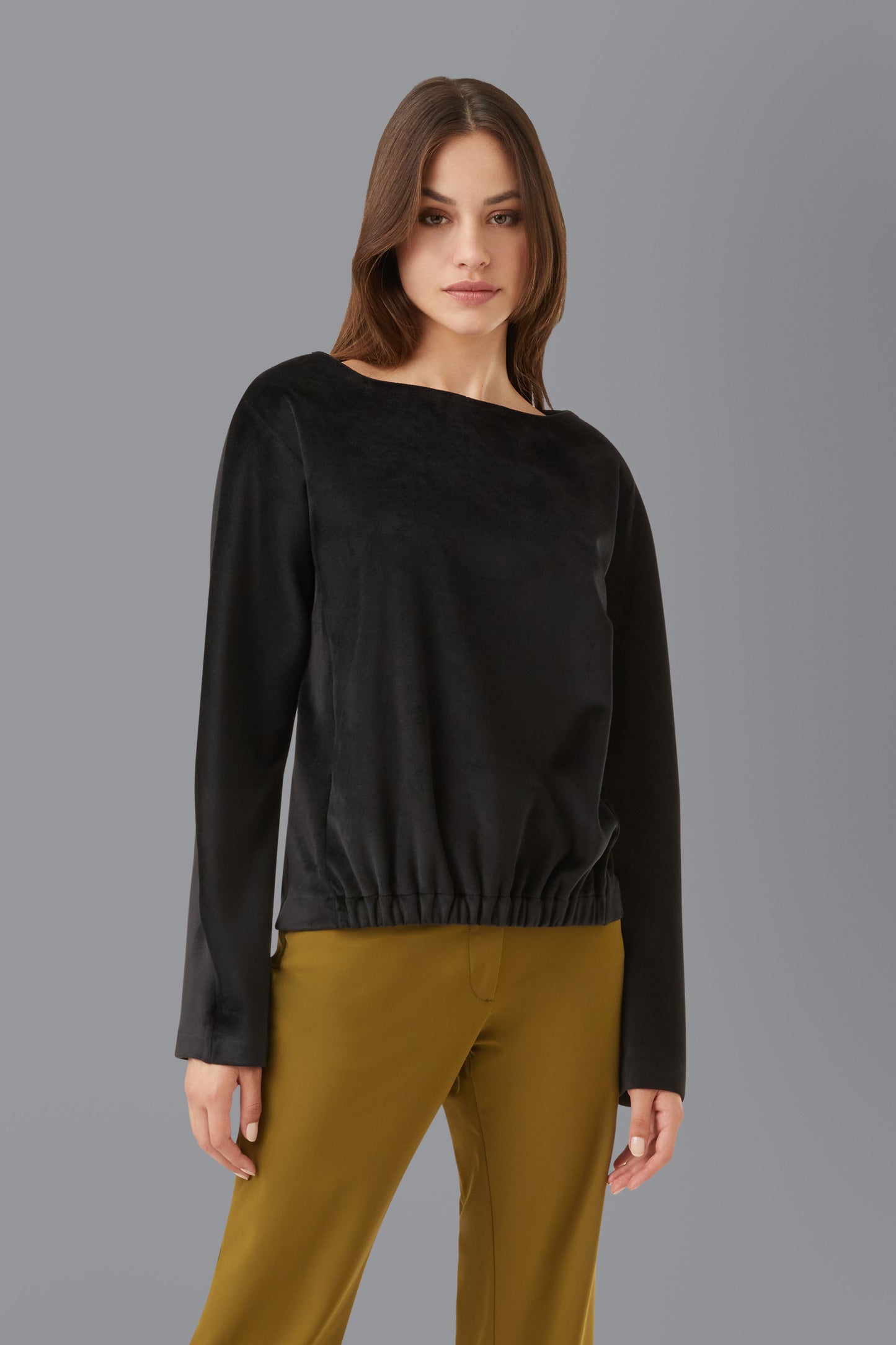 Fleece Velvet Boat Lady