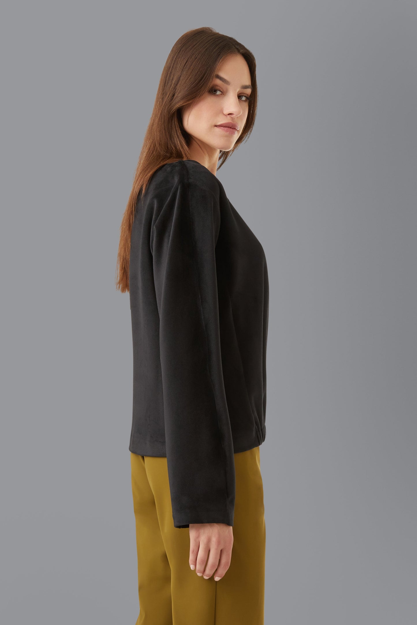 Fleece Velvet Boat Lady