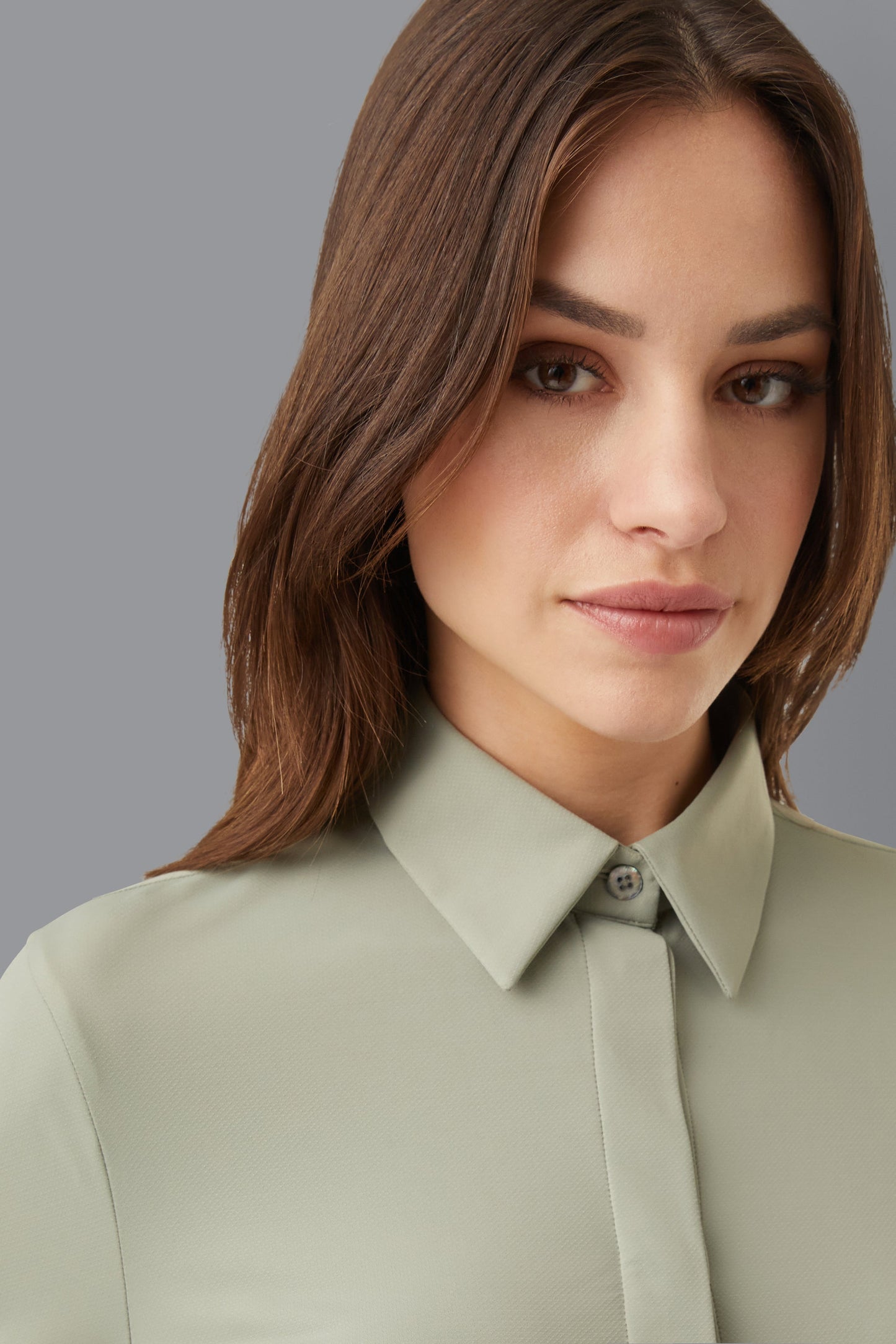 Shirt Oxford Plain Lady