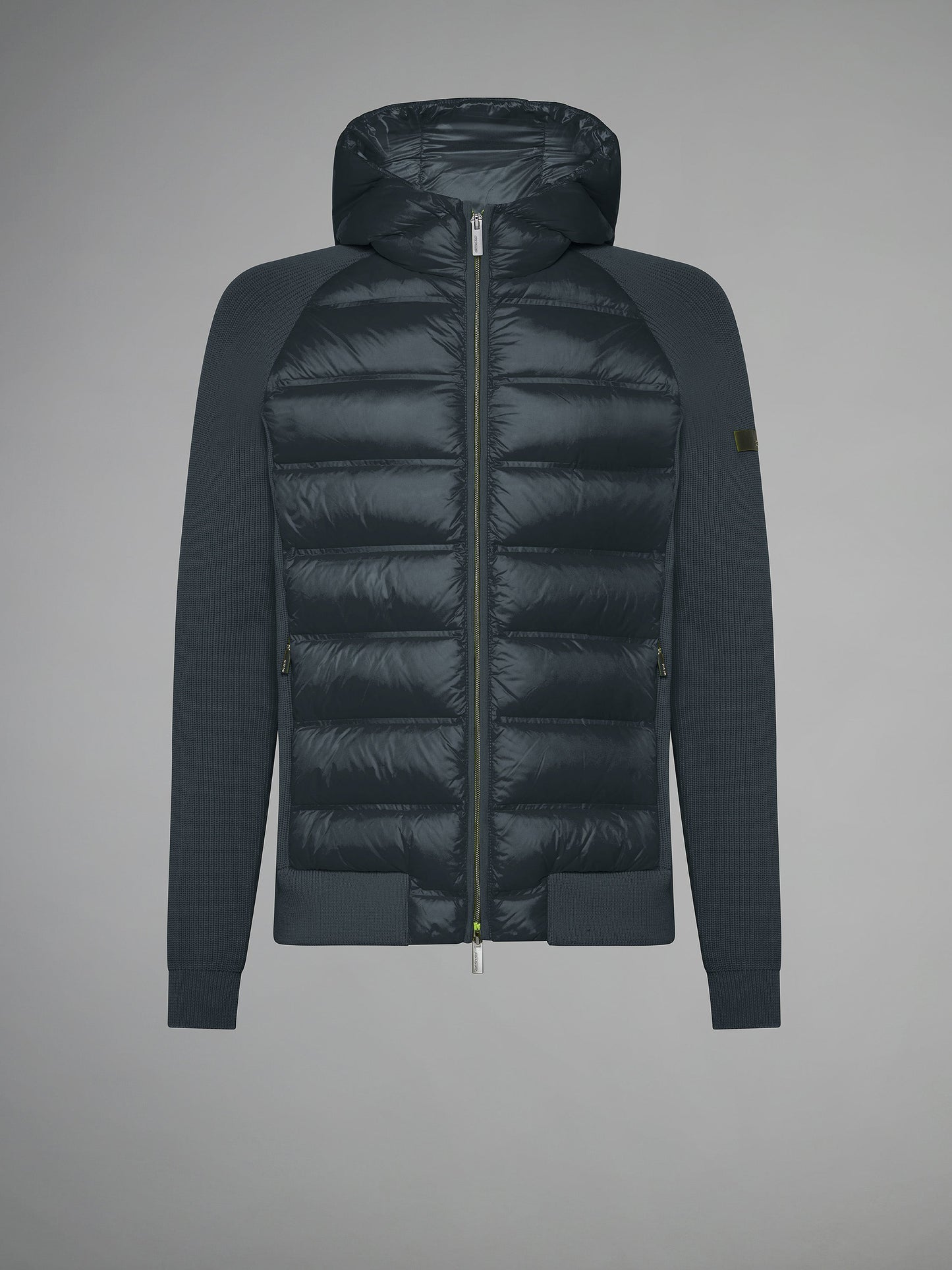 Amos Perla Duck Hood Zip Knit