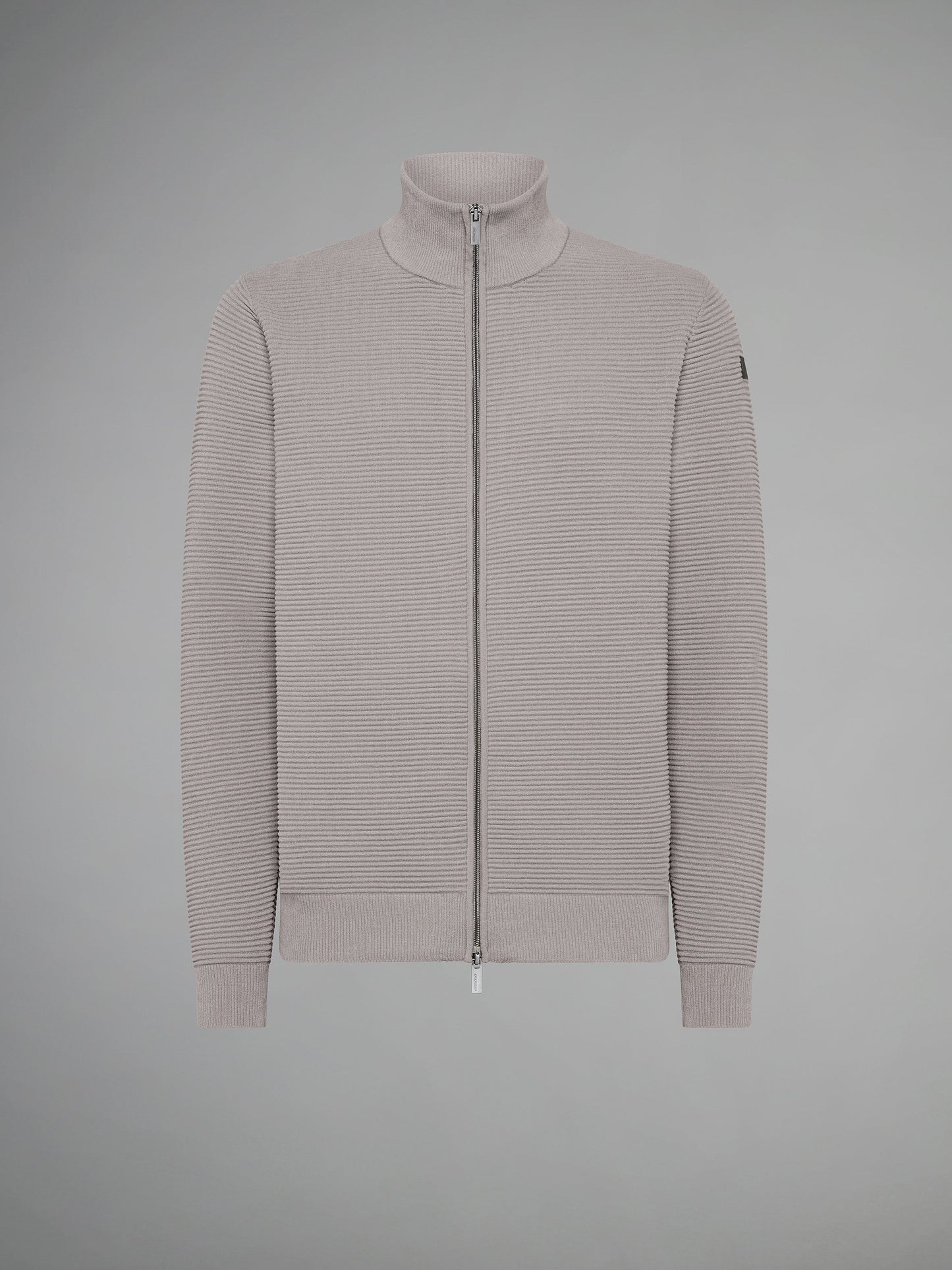 Velvet Ottoman Full Zip Knit