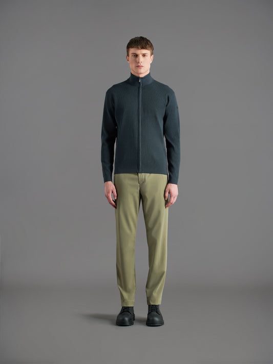 Amos Lupin Full Zip Knit