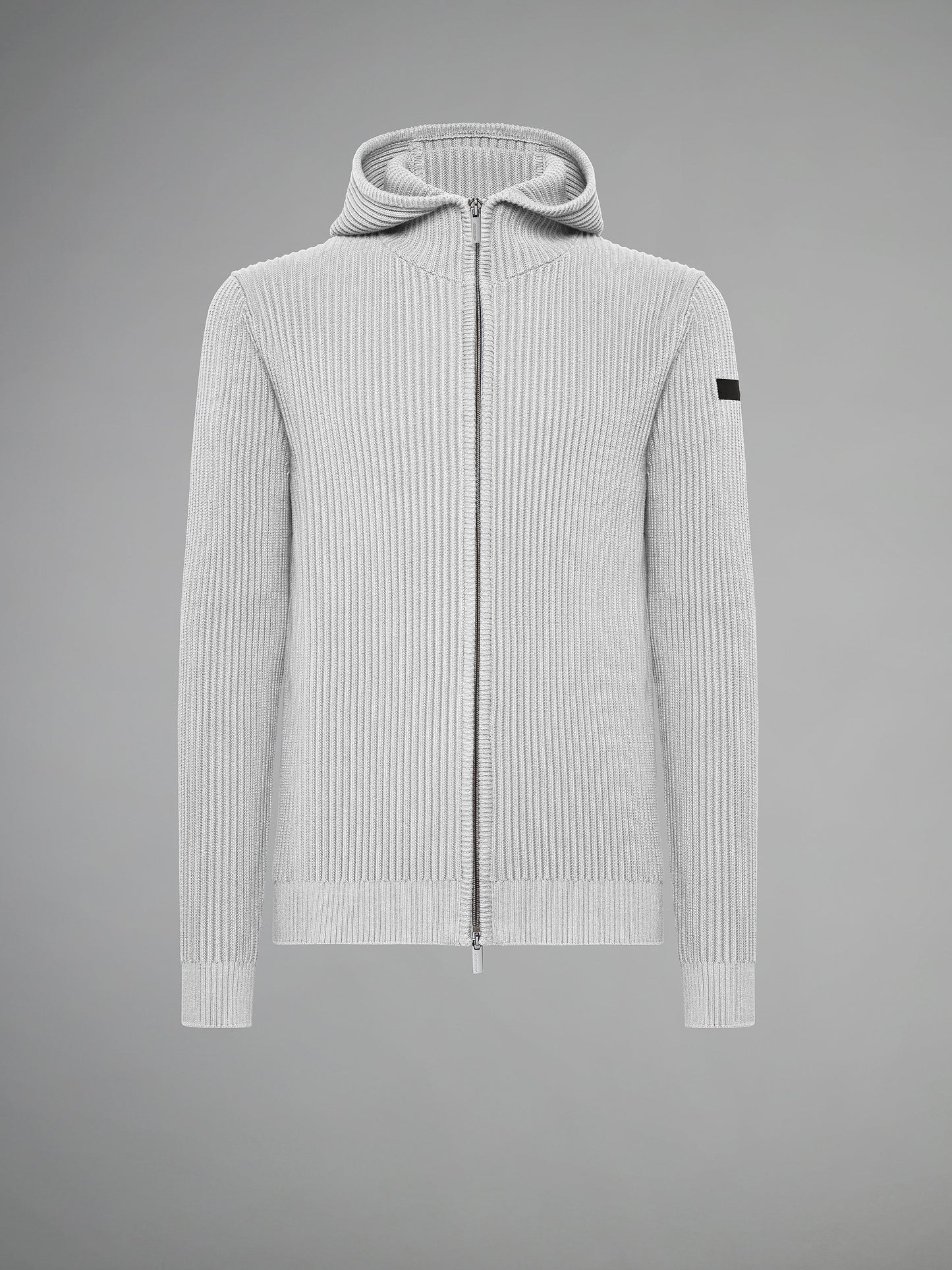 Cotton 7 Hood Zip Knit