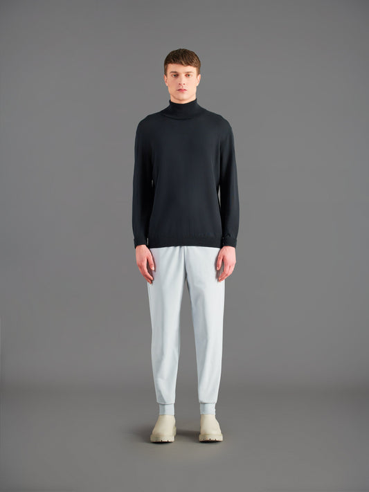 Intarzia Turtleneck Knit