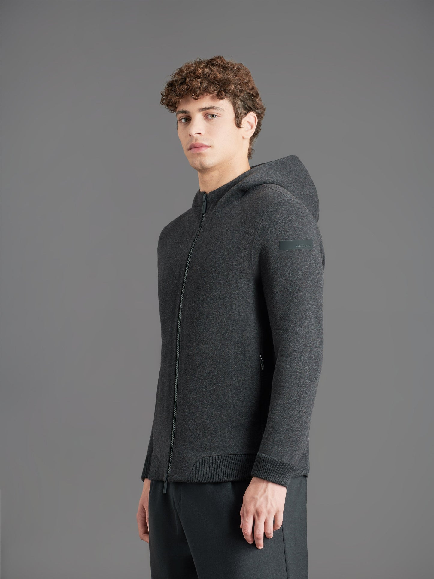 Harrd Hood Zip Fleece