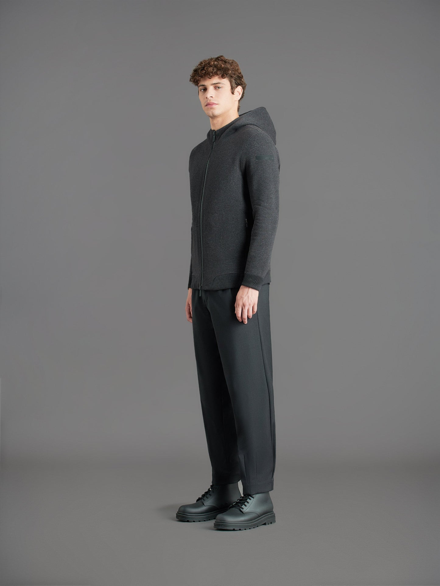 Harrd Hood Zip Fleece