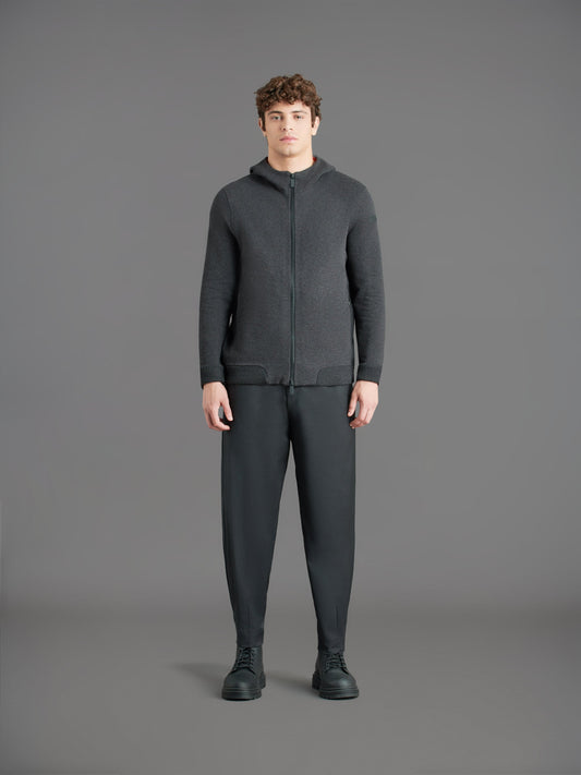 Harrd Hood Zip Fleece