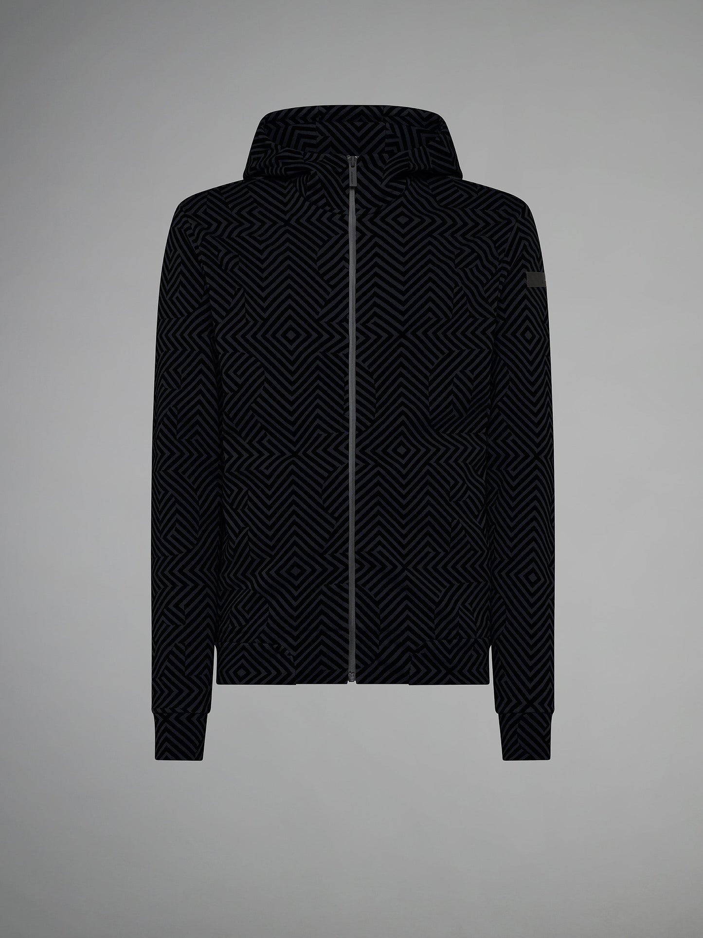 Razzle Dazzle Maxi Hood Zip Fleece