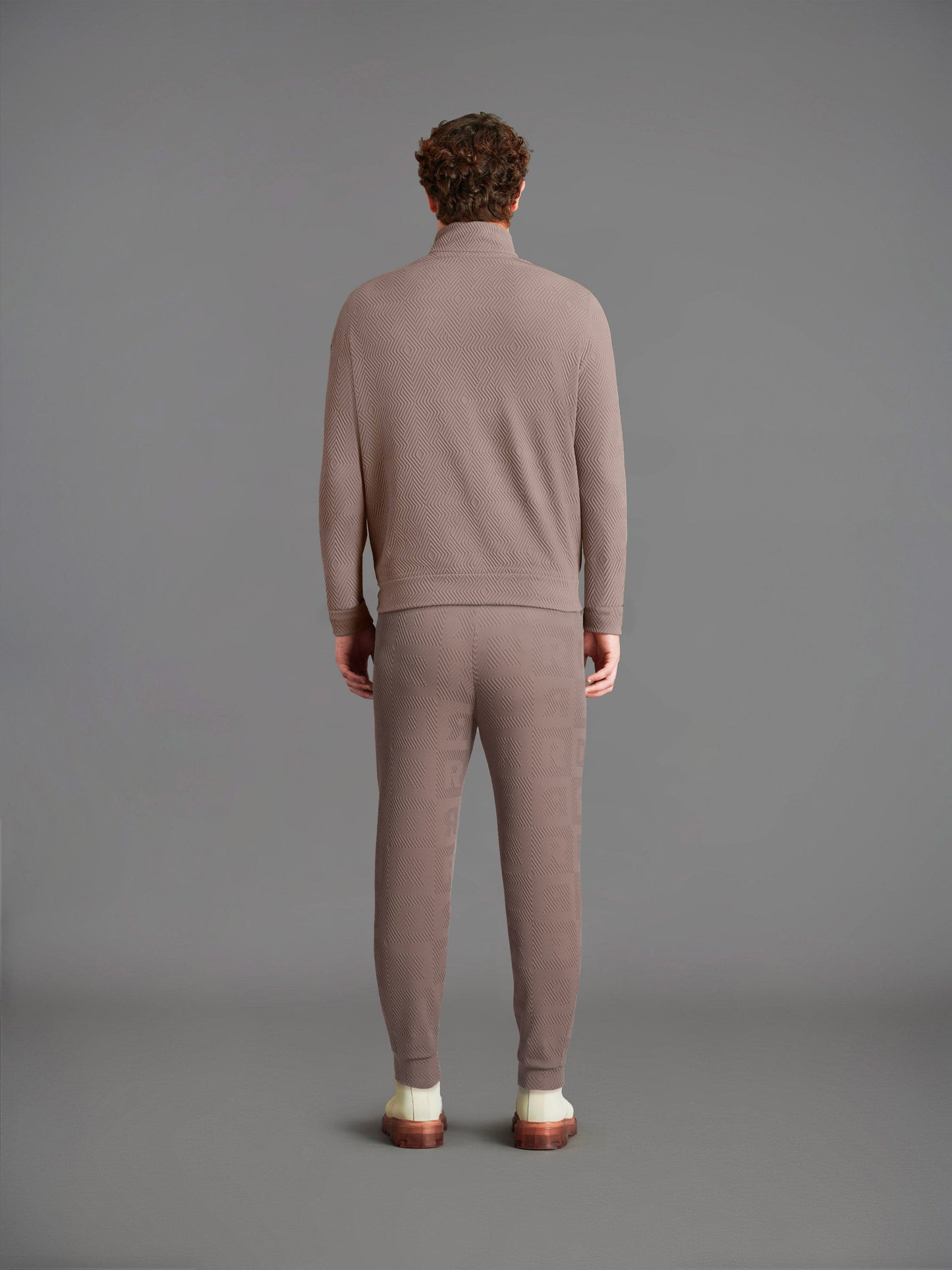 Razzle Dazzle Jacquard Zip Fleece
