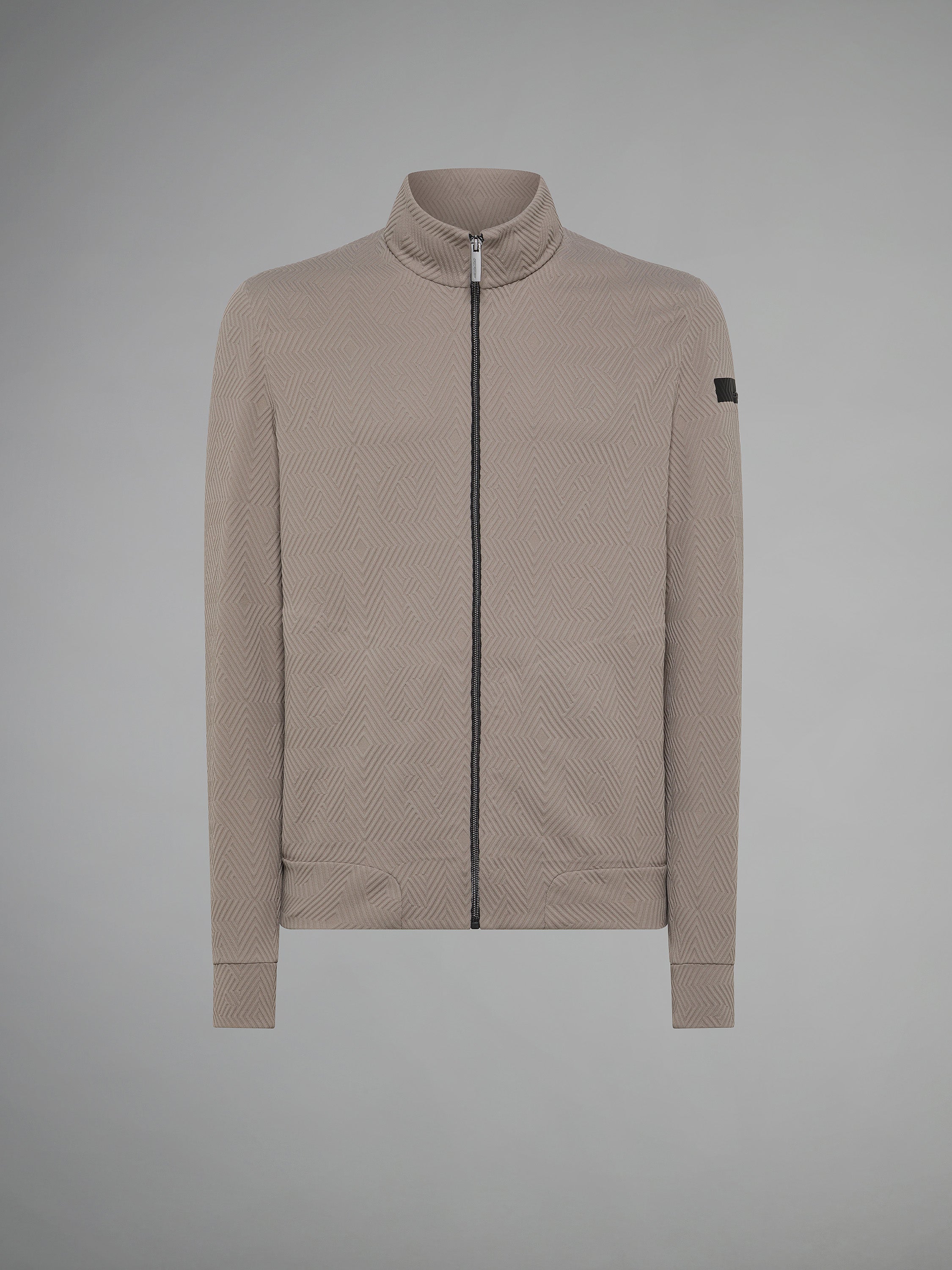 Razzle Dazzle Jacquard Zip Fleece