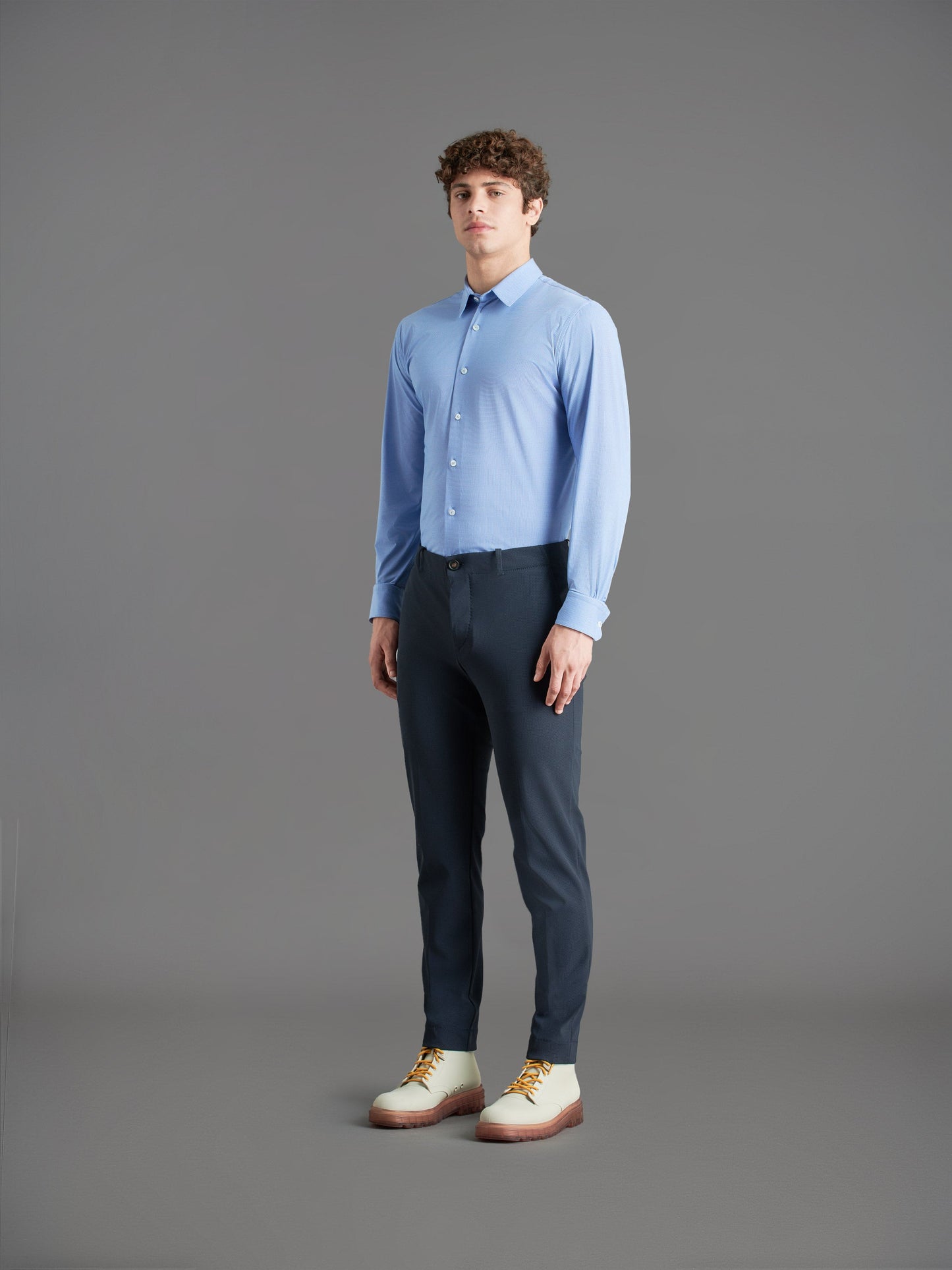 Oxford Jacquard Open Week End Shirt