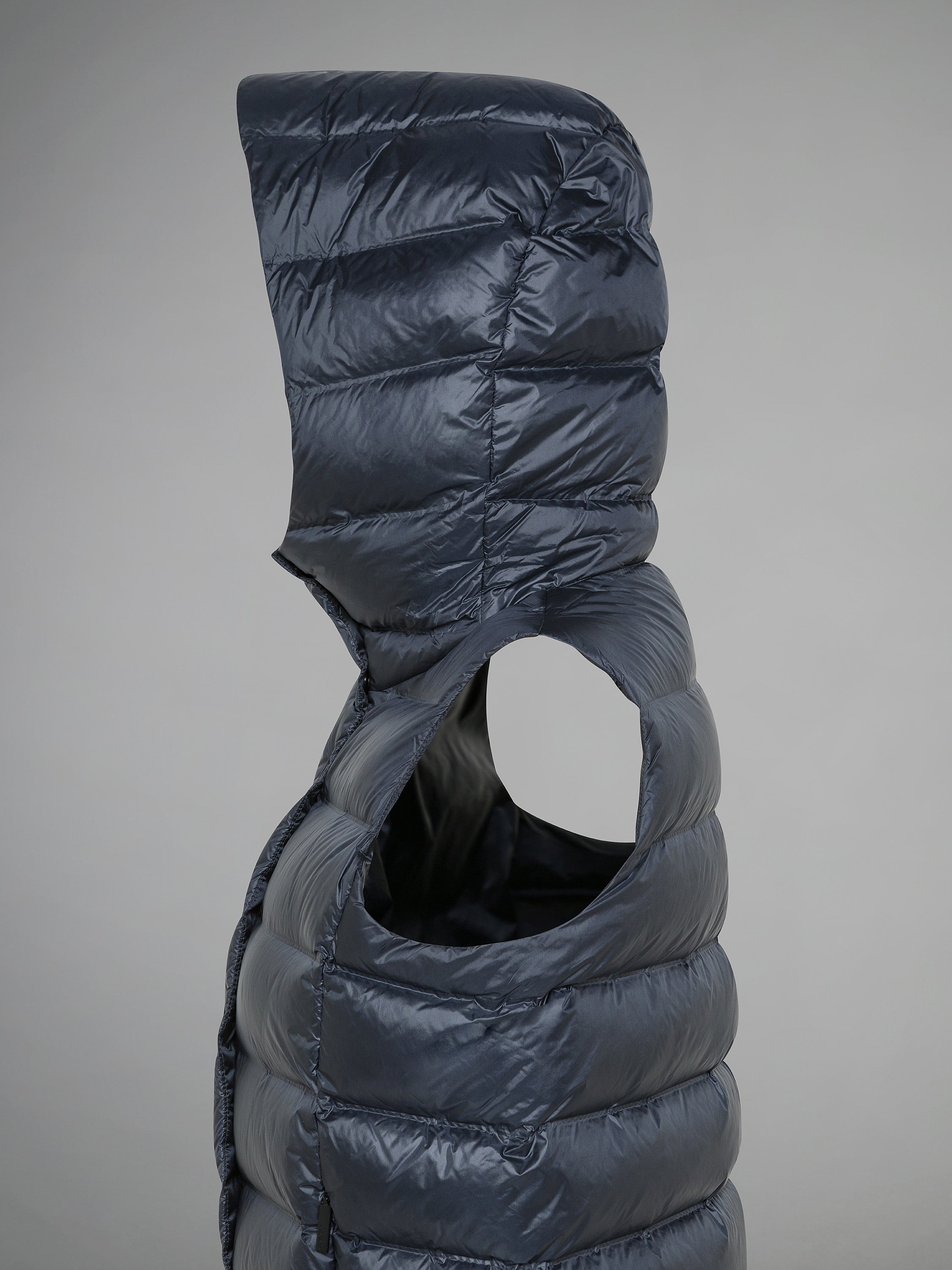 Superrduck! Sleeveless Hood Wom Jkt