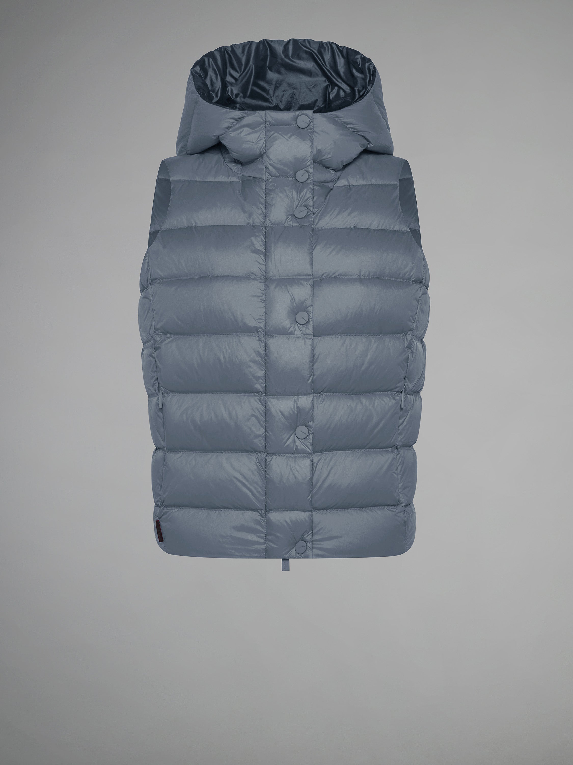 Superrduck! Sleeveless Hood Wom Jkt