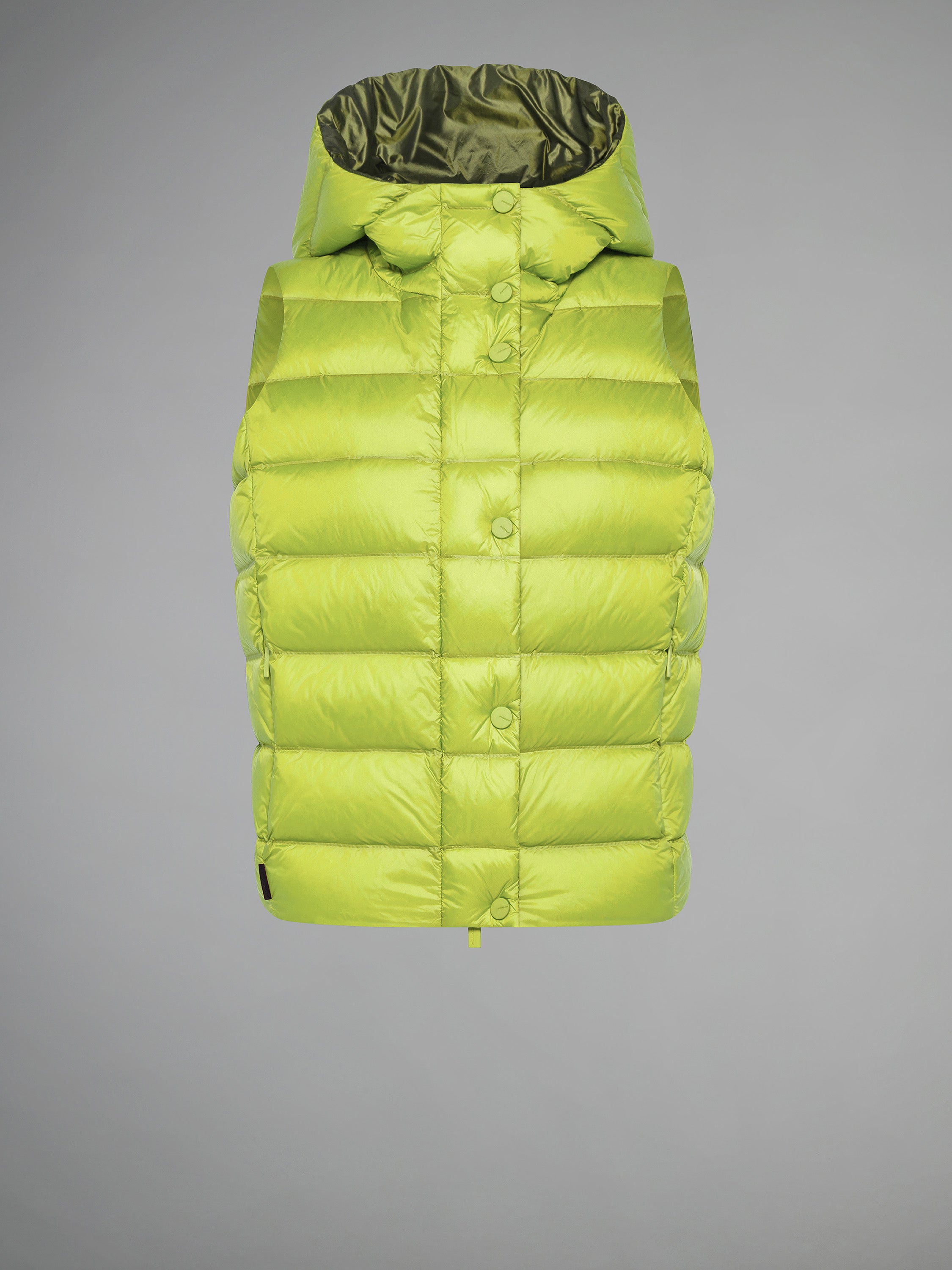 Superrduck! Sleeveless Hood Wom Jkt