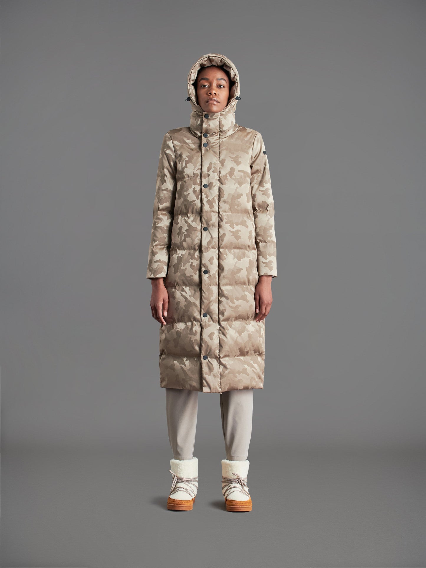 Dolly Camo Tubic Parka Wom Jkt